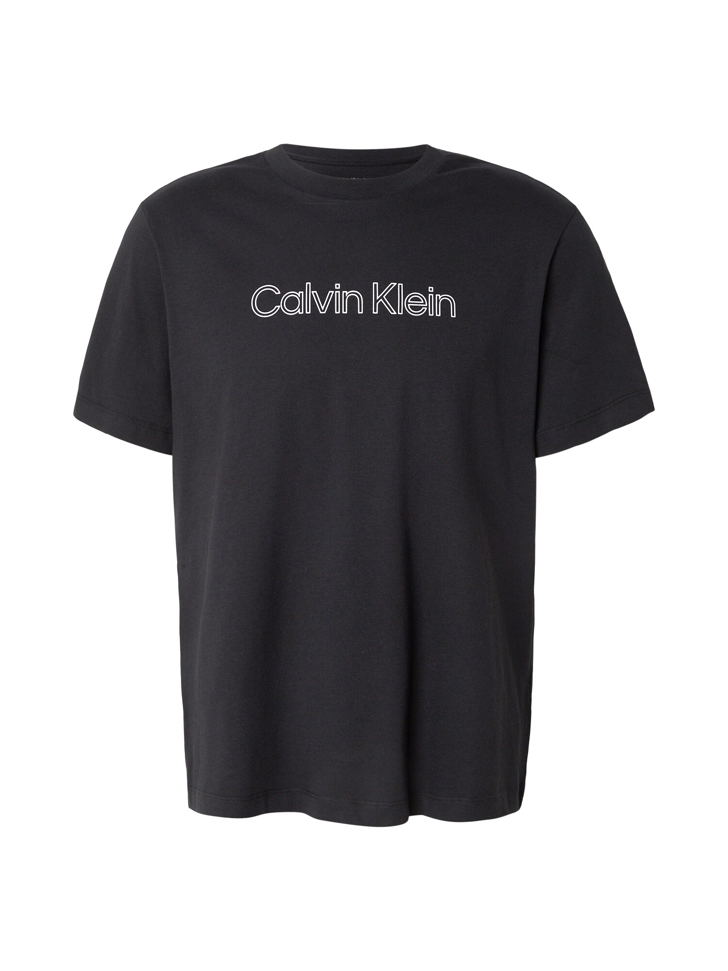 Calvin Klein Jeans Tričko  čierna / biela
