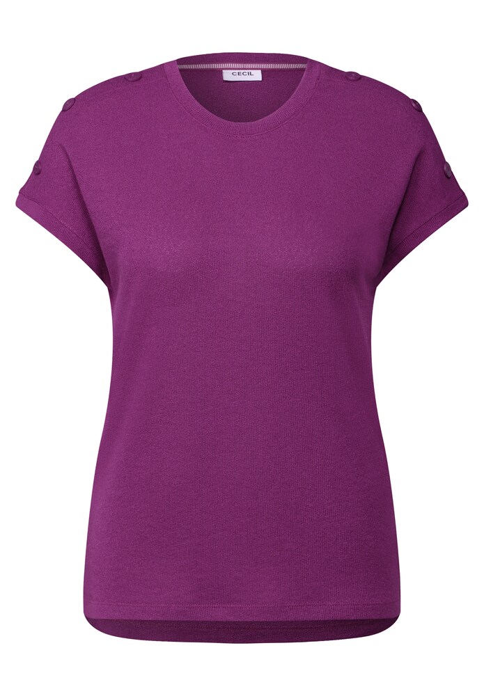 CECIL Shirt Damen Größe M aubergine