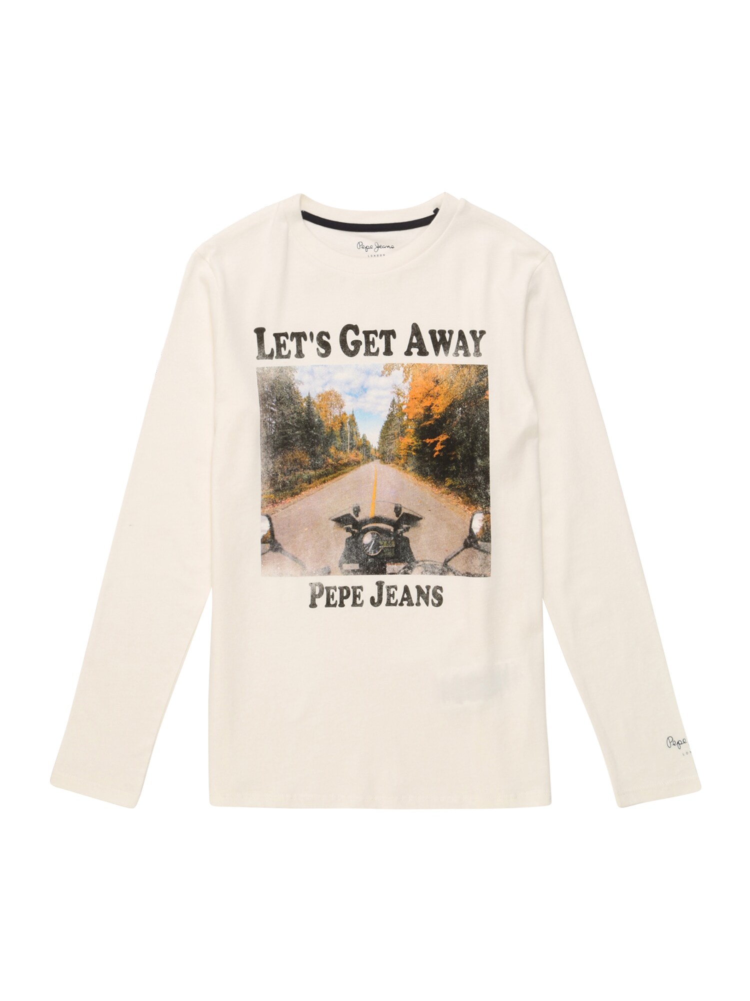 Pepe Jeans Marškinėliai 'GILBERT'  balta / mišrios spalvos