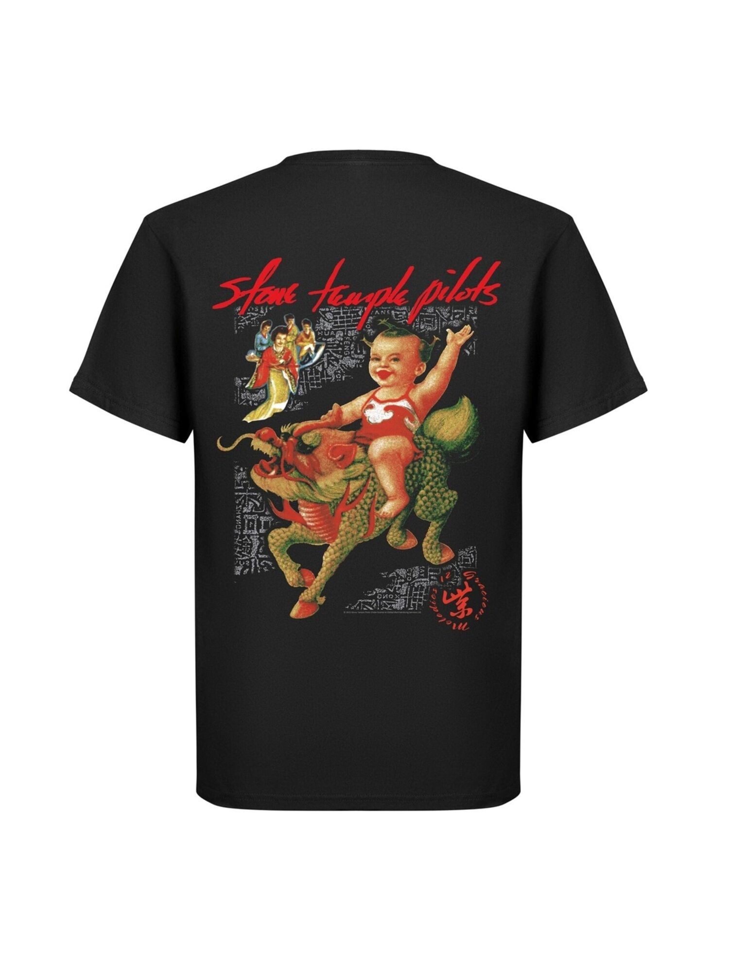 Stone Temple Pilots Camiseta 'Stone Temple Pilots Purple Pilots T-Shirt' negro – imagen 1