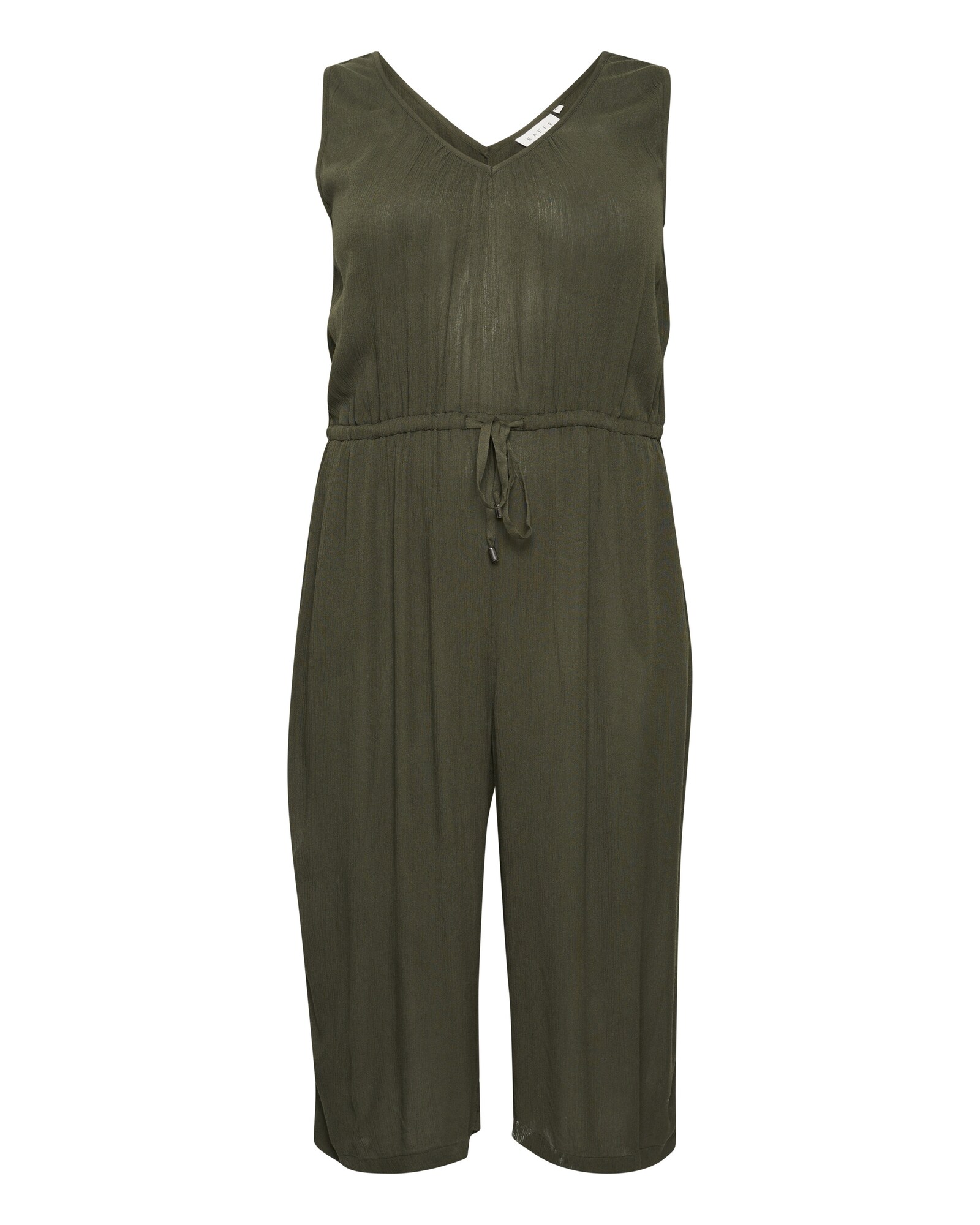 KAFFE CURVE Jumpsuit 'Isma'  khaki