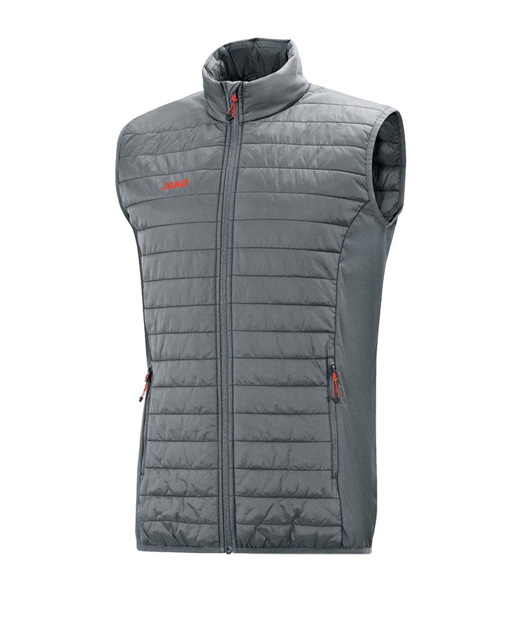 JAKO Vestă sport  gri / portocaliu