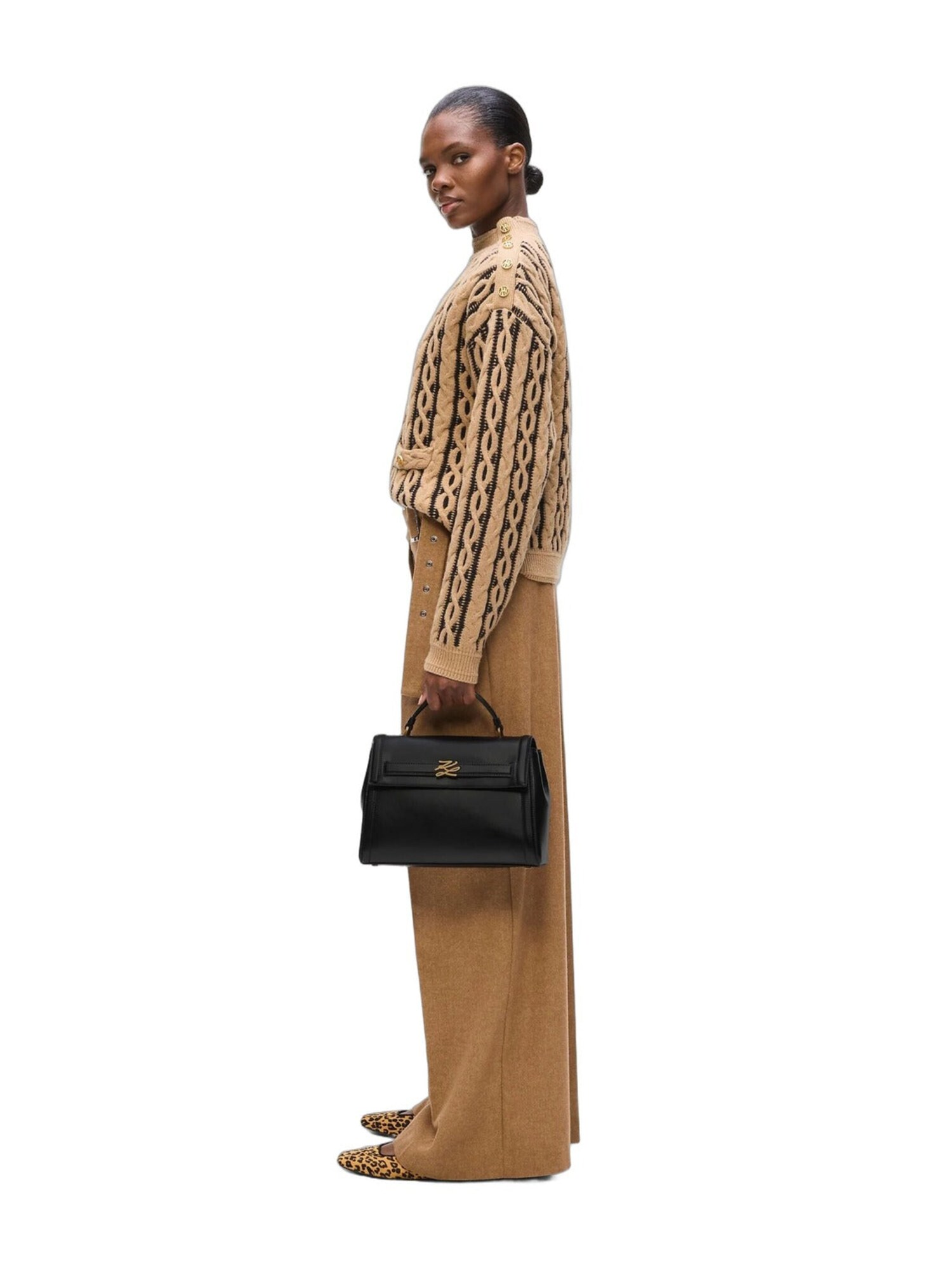 Karl Lagerfeld Bolso de mano 'Essentials' negro – imagen 25