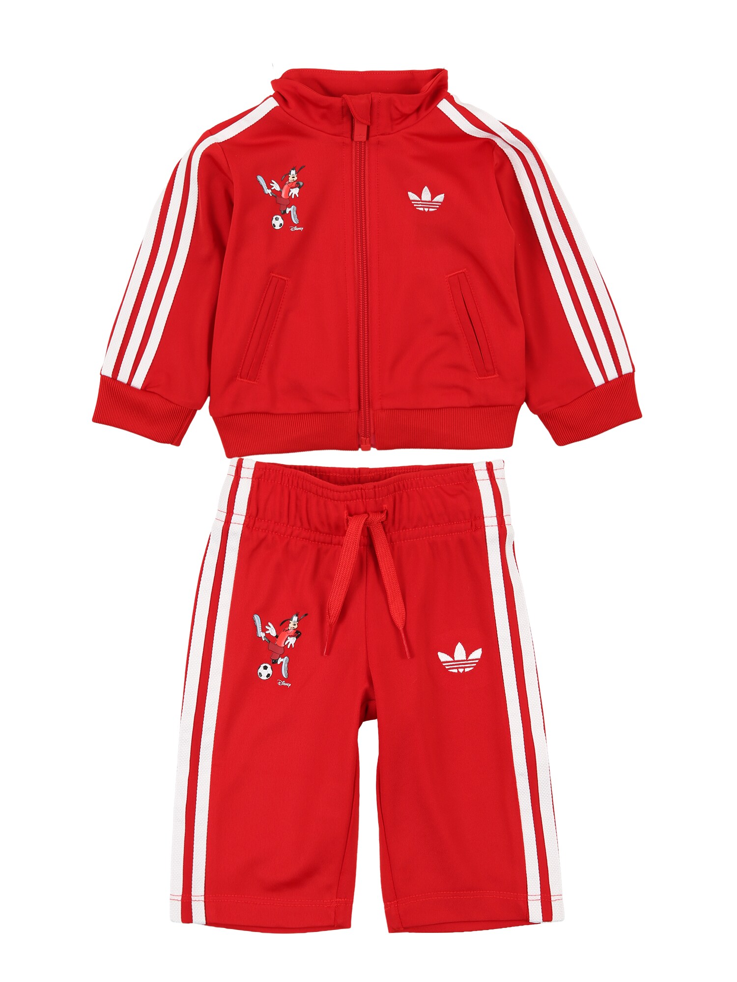 ADIDAS ORIGINALS Trening 'Firebird'  roșu / alb