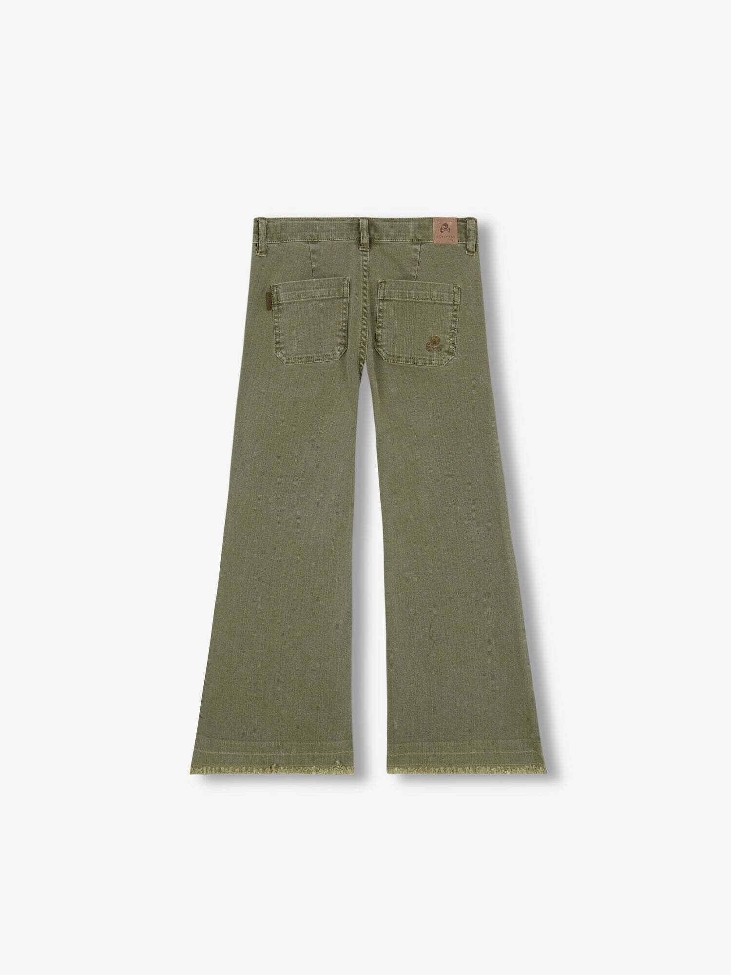 Scalpers Nadrág  világosbarna / khaki / bogyó termék 2. képe