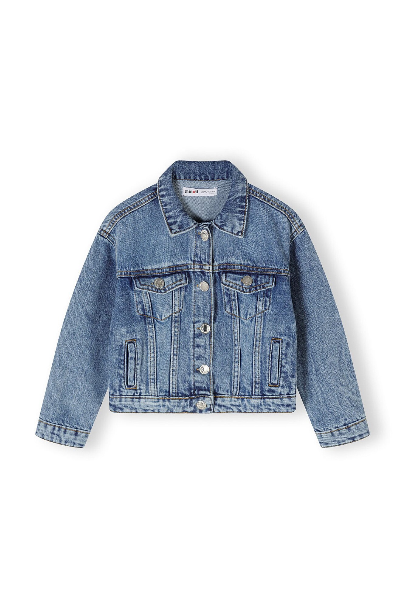 MINOTI Geacă de primăvară-toamnă  albastru denim