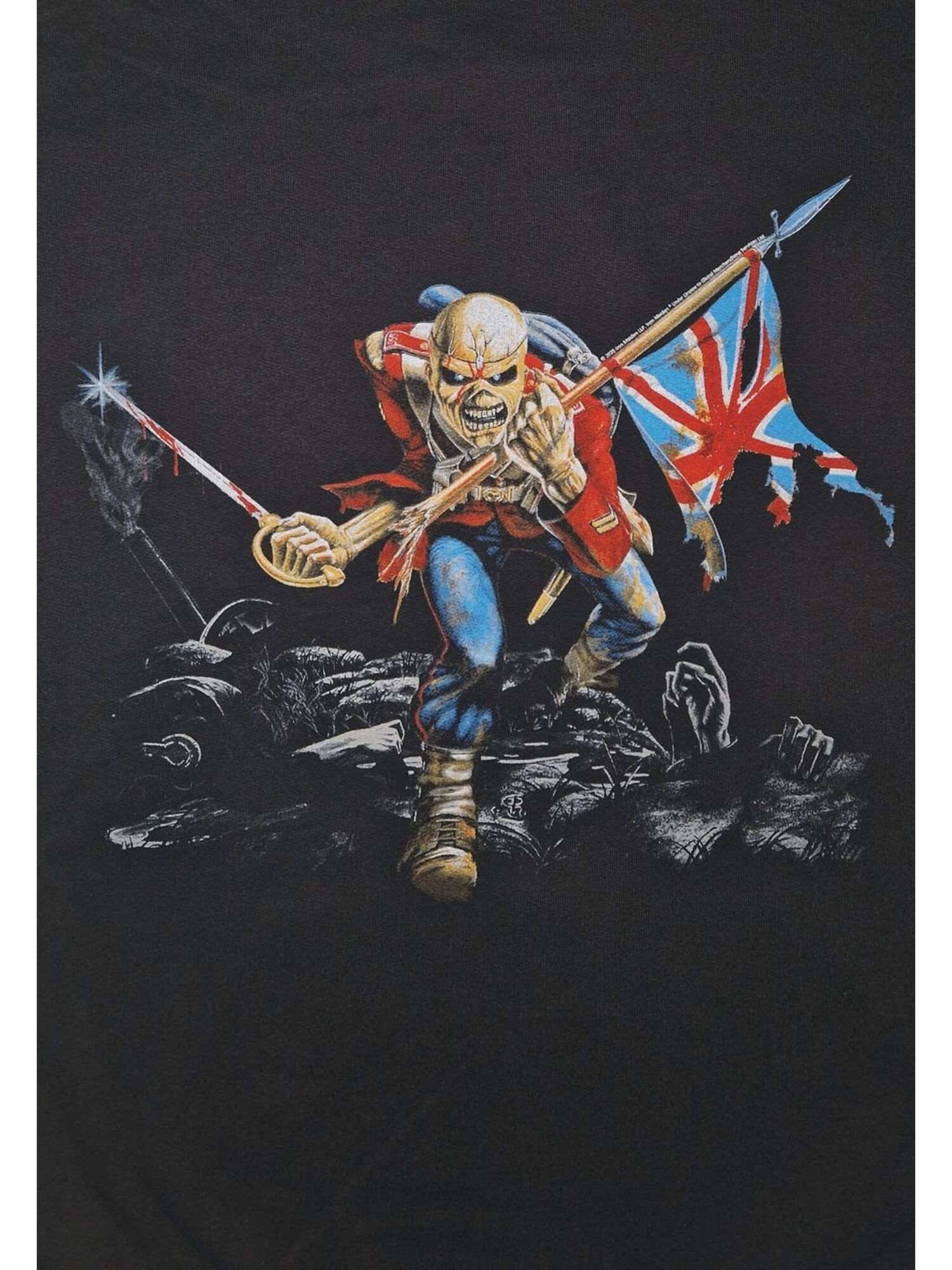 Iron Maiden Camiseta 'Iron Maiden Trooper T-Shirt'  negro – imagen 4