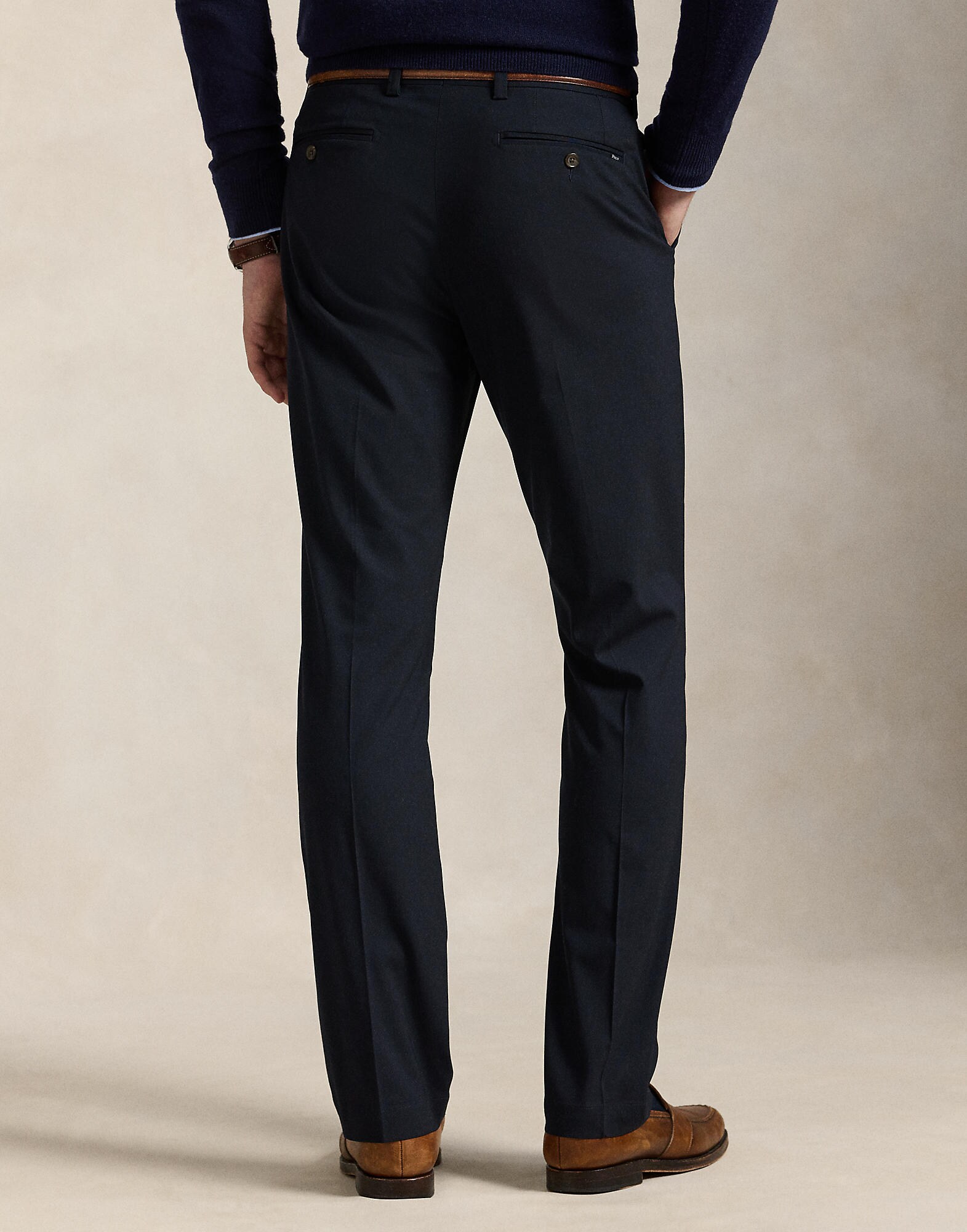 Polo Ralph Lauren Pantalón de pinzas navy – imagen 3