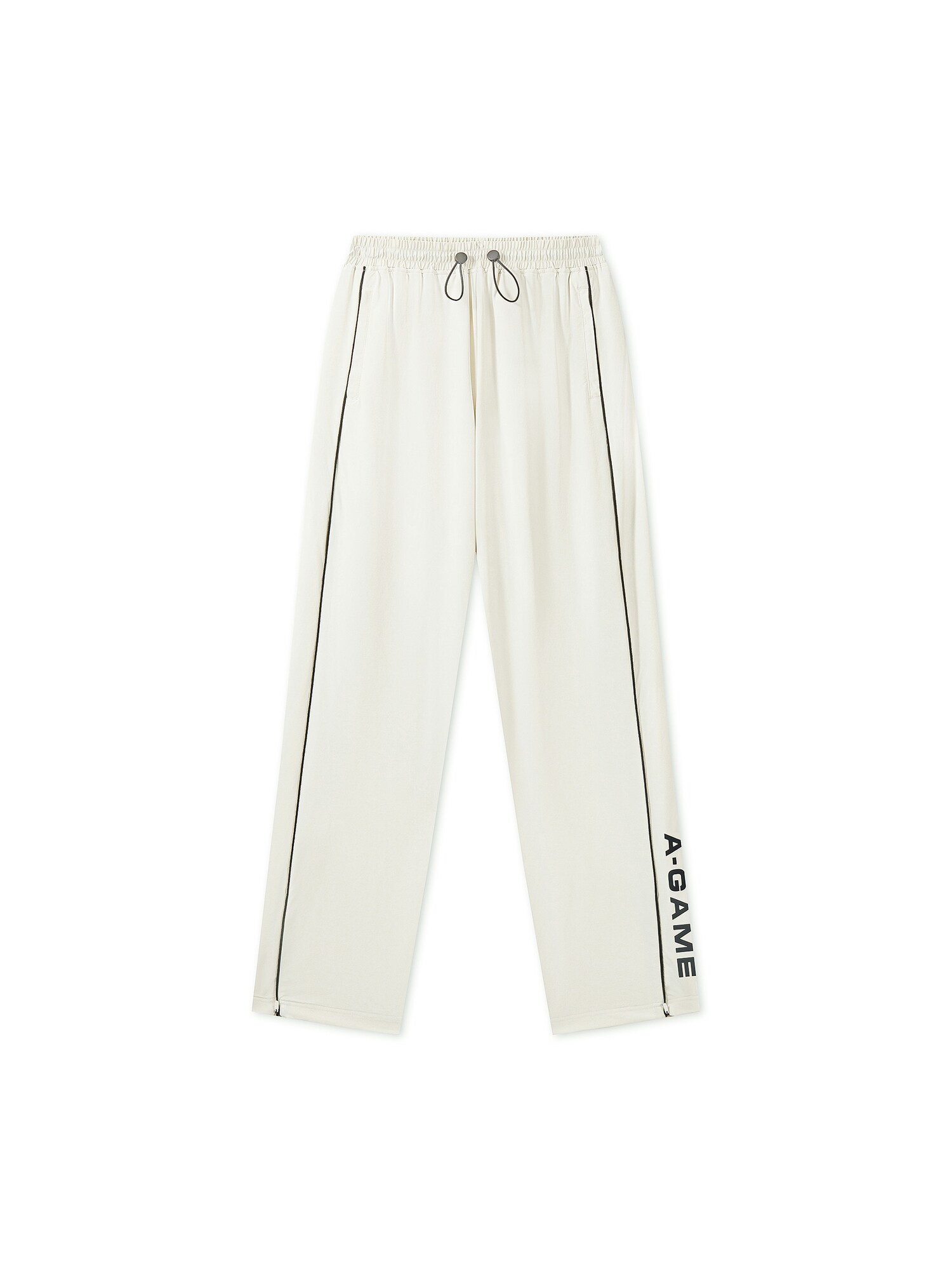 A-Game Pantalón deportivo ecru / negro