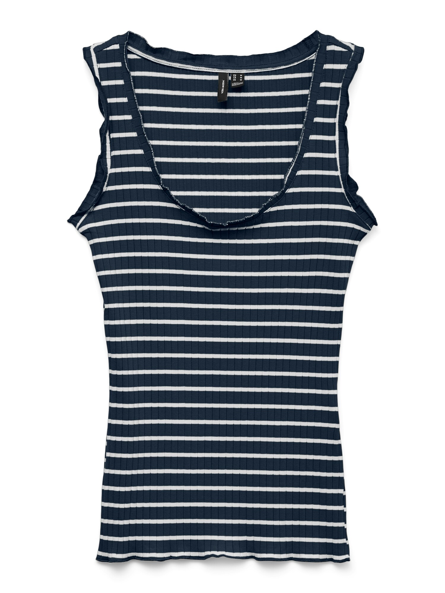 VERO MODA Top VMSEA  bleumarin / alb