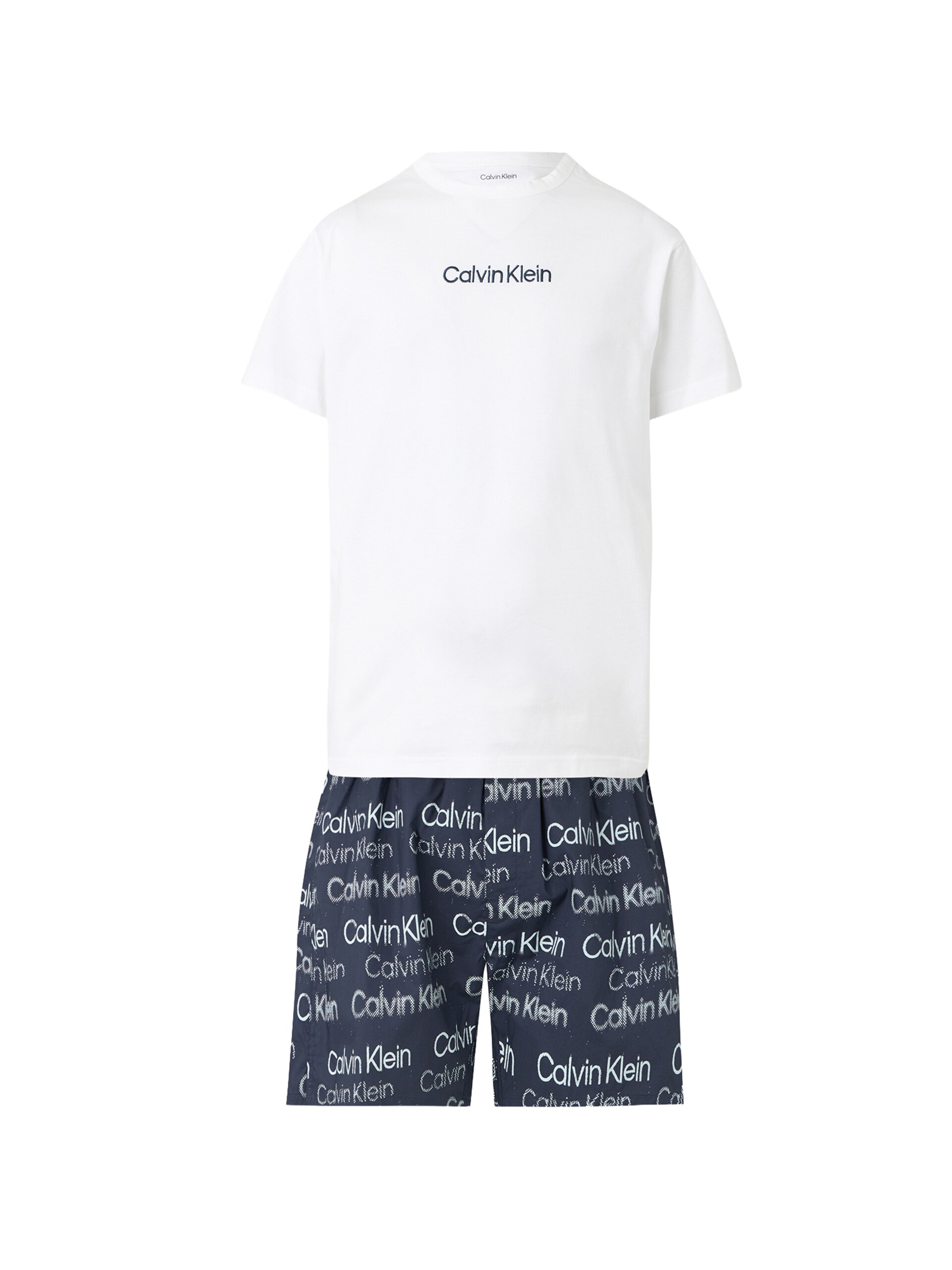 Calvin Klein Jeans Boxershorts Lv00nm2906 Crew Poplin Boxer Set herr – bild 5