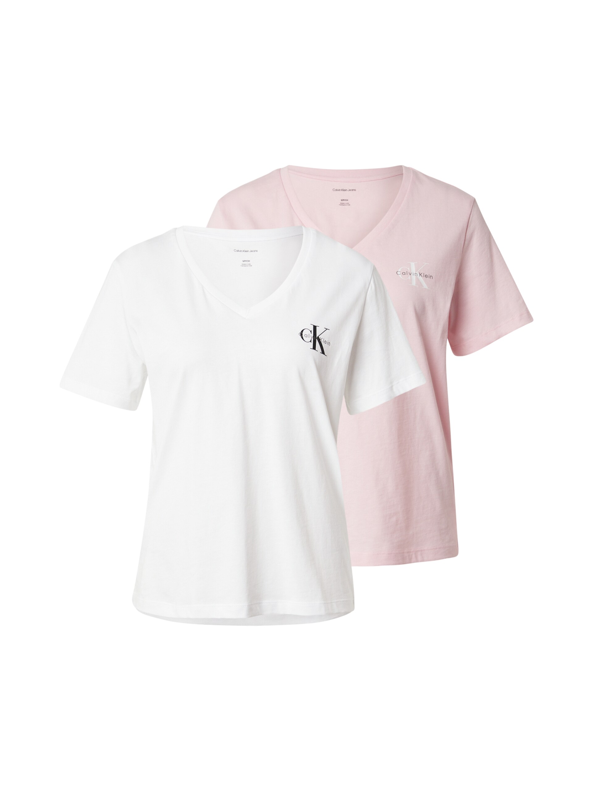 Calvin Klein Jeans T-shirt rosa / svart dam