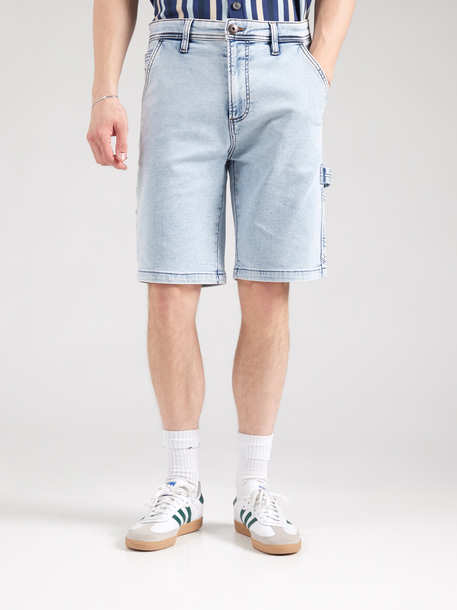 INDICODE JEANS Cargo farmer 'INBovio'  kék farmer termék 2. képe