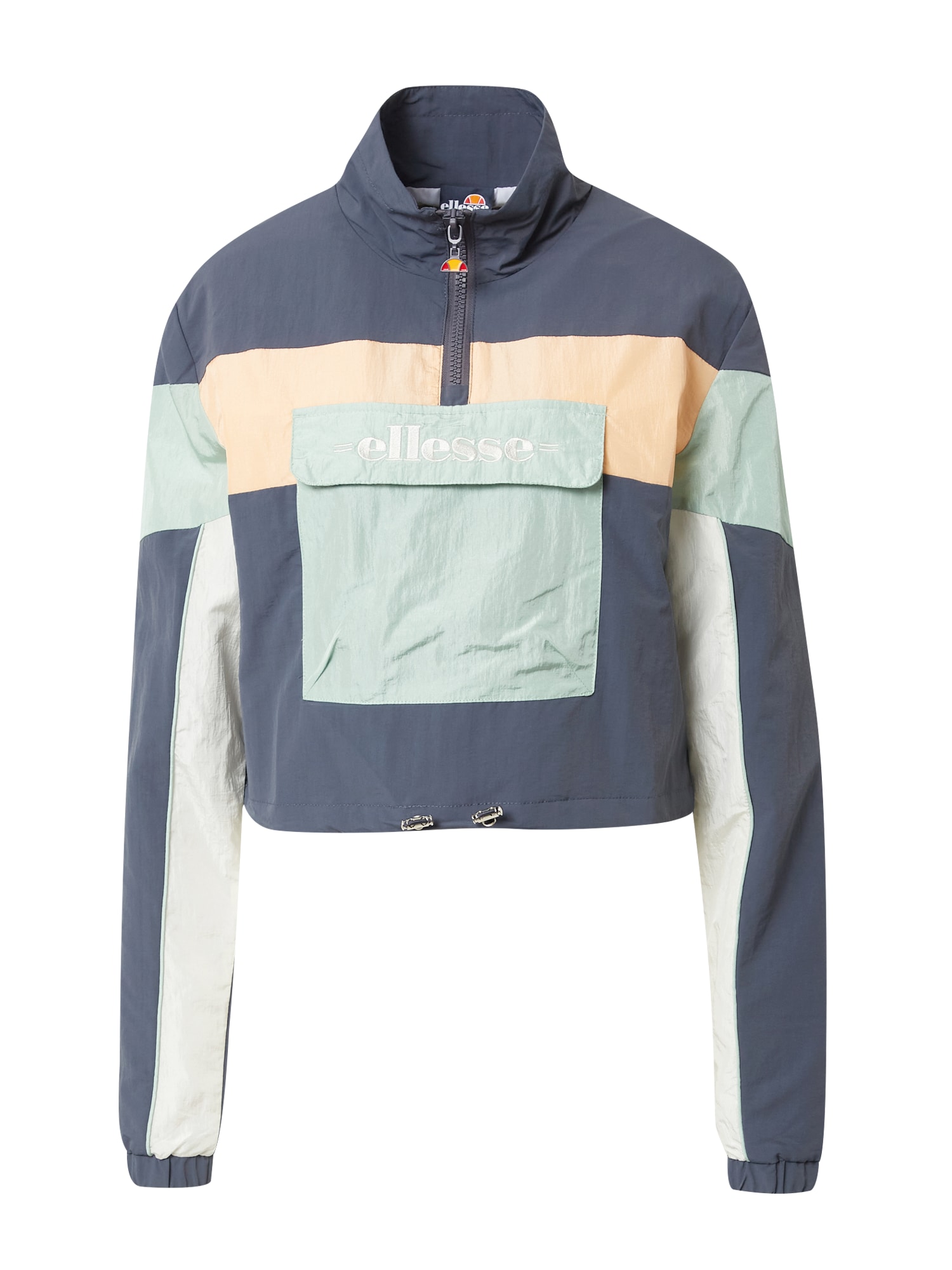 ELLESSE Átmeneti dzseki 'Handlette' sötétkék / menta / sárgabarack / fehér akciós termékkép 1