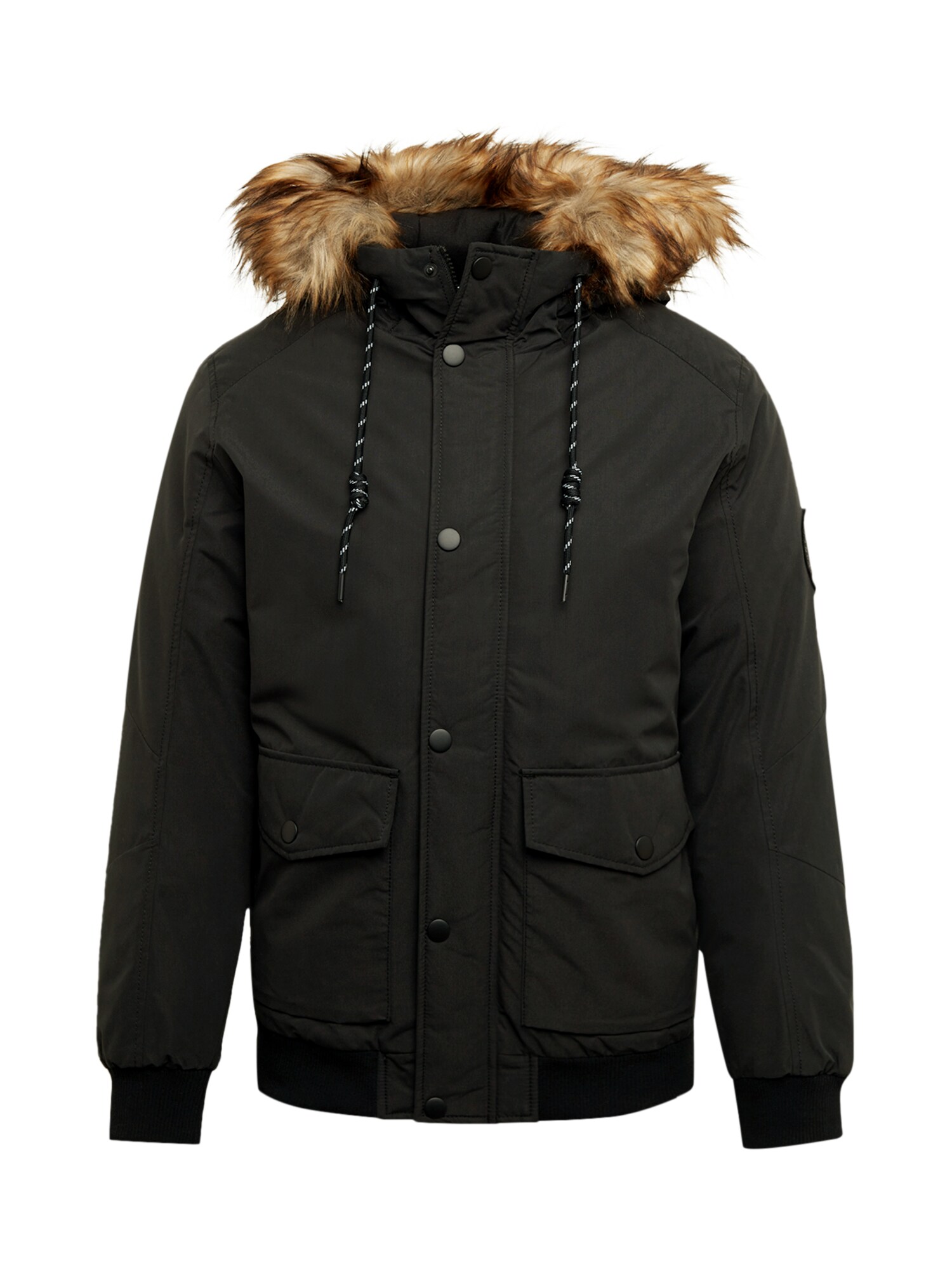 JACK & JONES Žieminė striukė 'Sky'  juoda