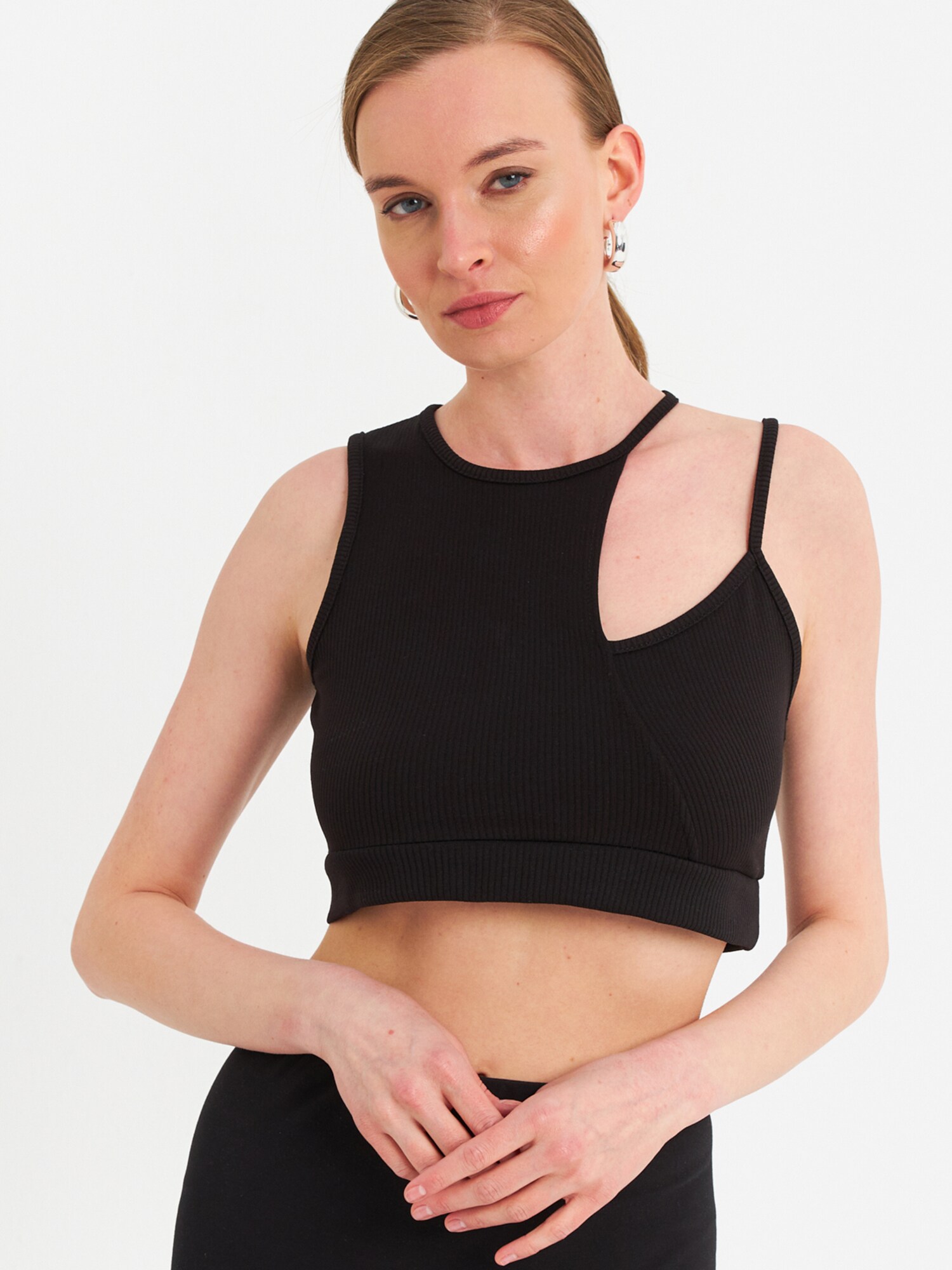 Cool & Sexy Top  čierna (obrázok 3)