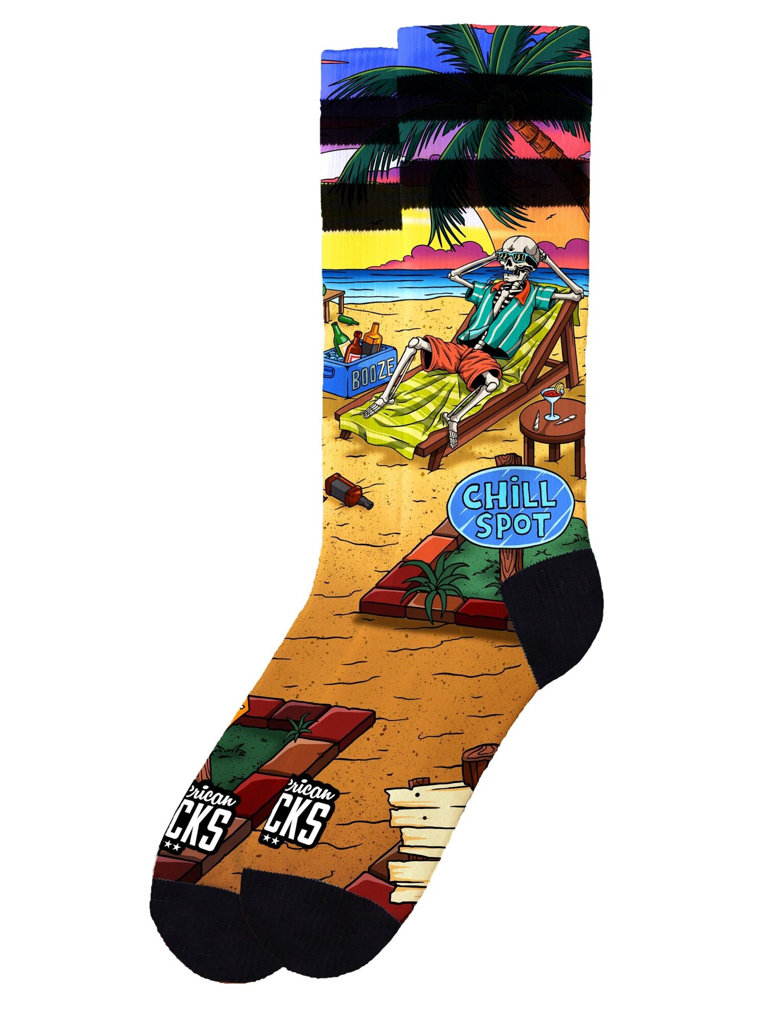 American Socks Calcetines 'Chiller' marrón