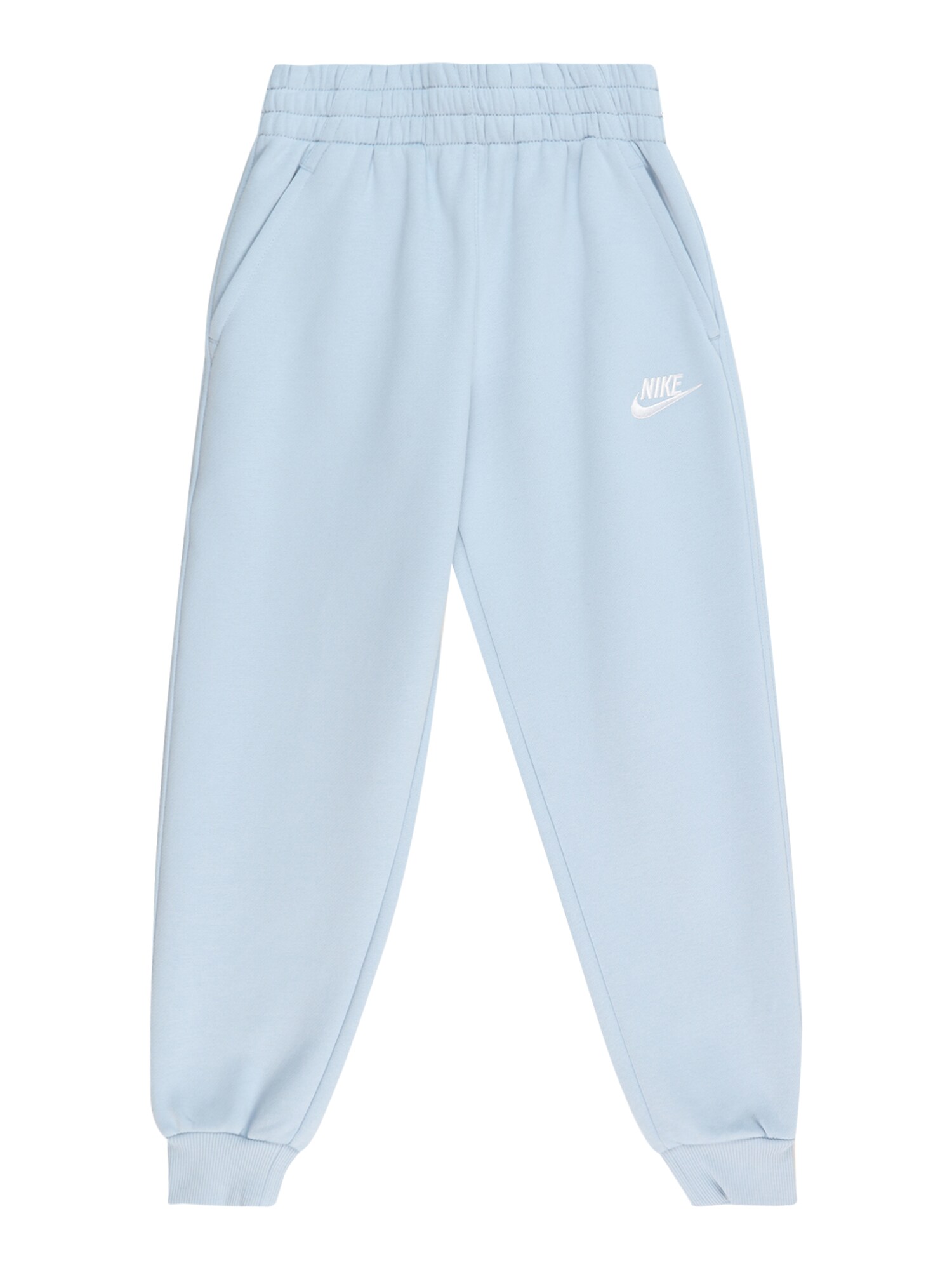 Nike Sportswear Nadrág 'Club Fleece'  világoskék / fehér