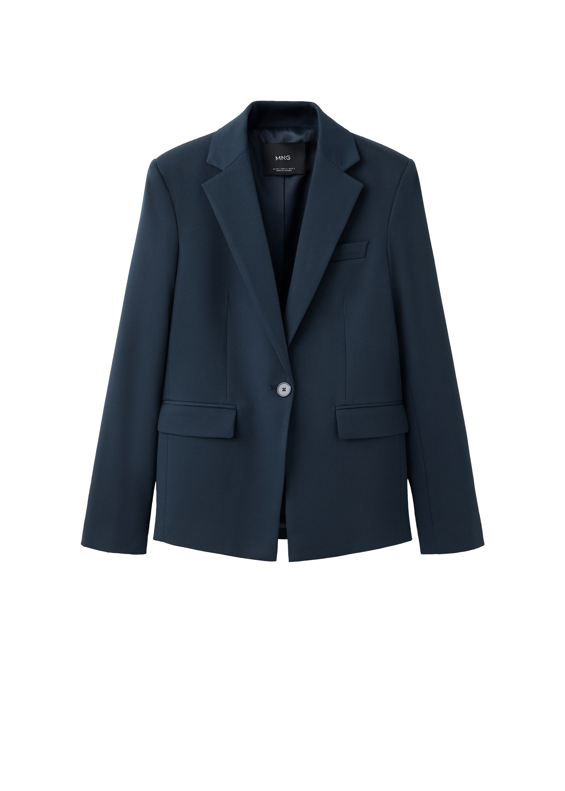 MANGO Fitted Suit Blazer dam – bild 3