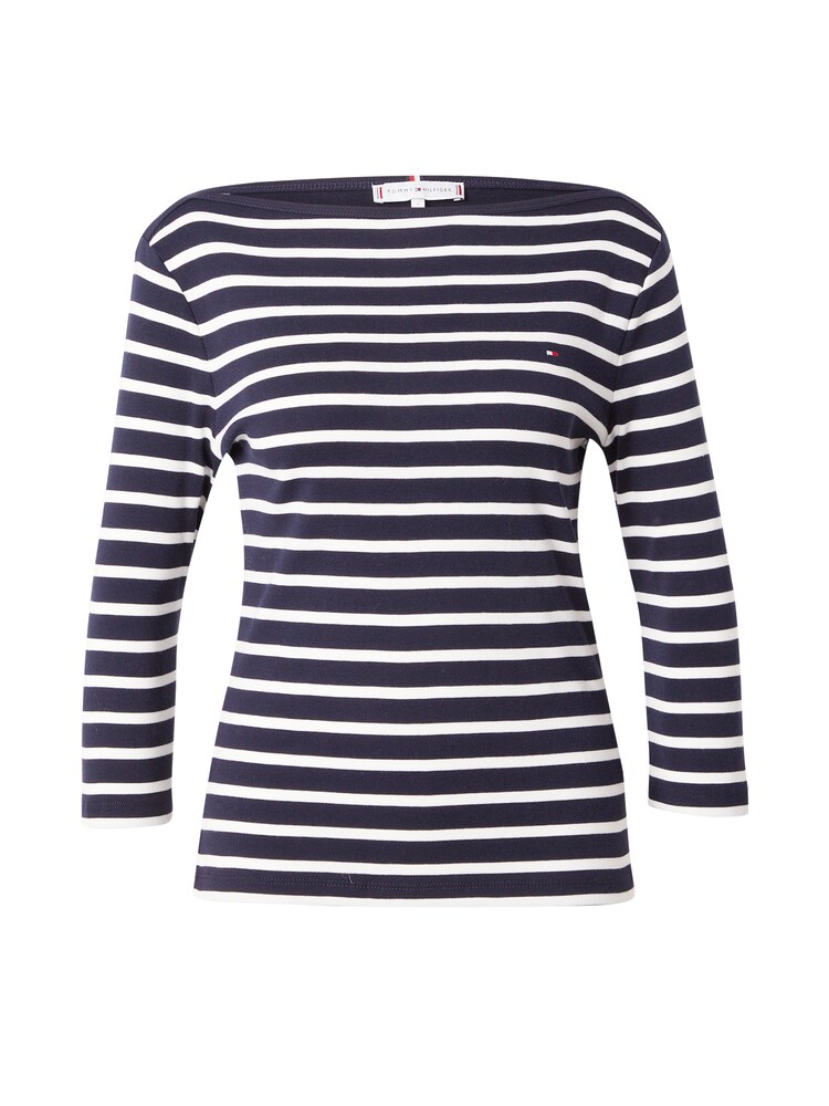 TOMMY HILFIGER Shirt 'New Cody' Damen Größe XXL navy / weiß