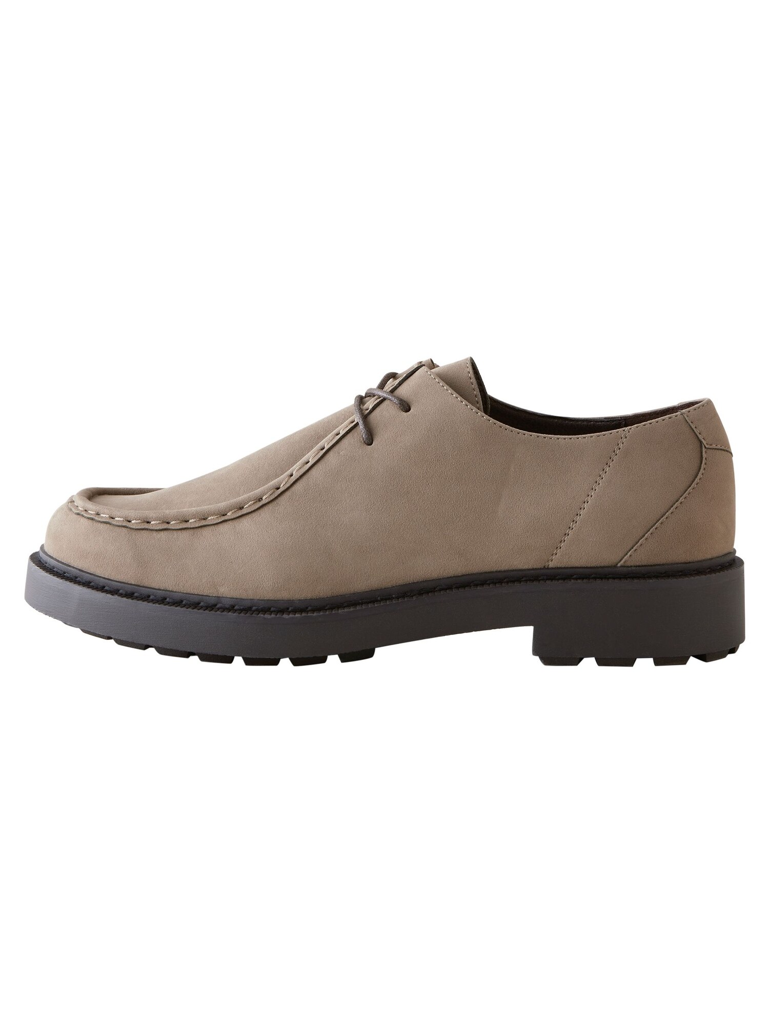 Next Pantofi cu șireturi  gri taupe