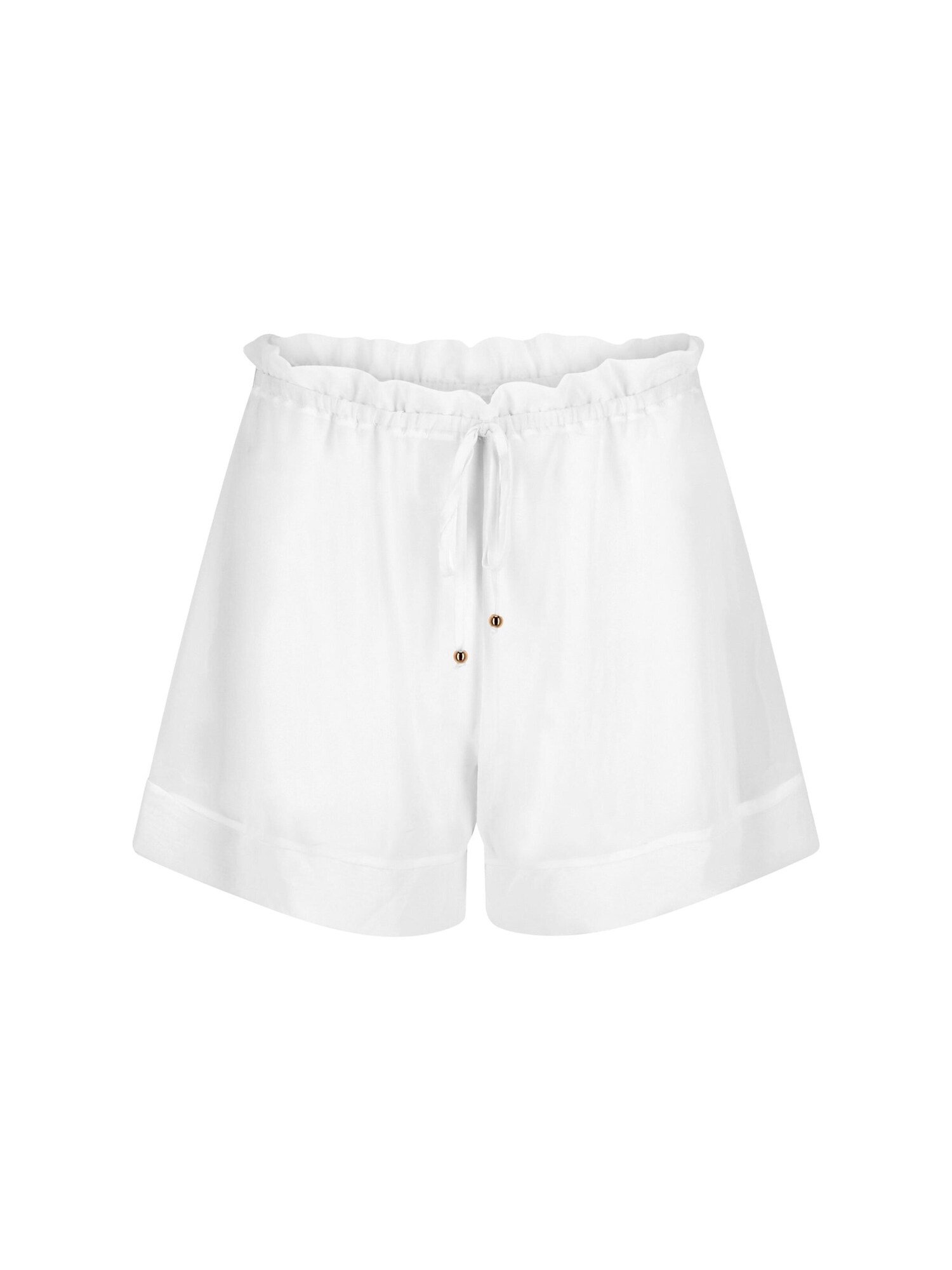 La Michaux Pantalón de pinzas 'SOFIA'  blanco