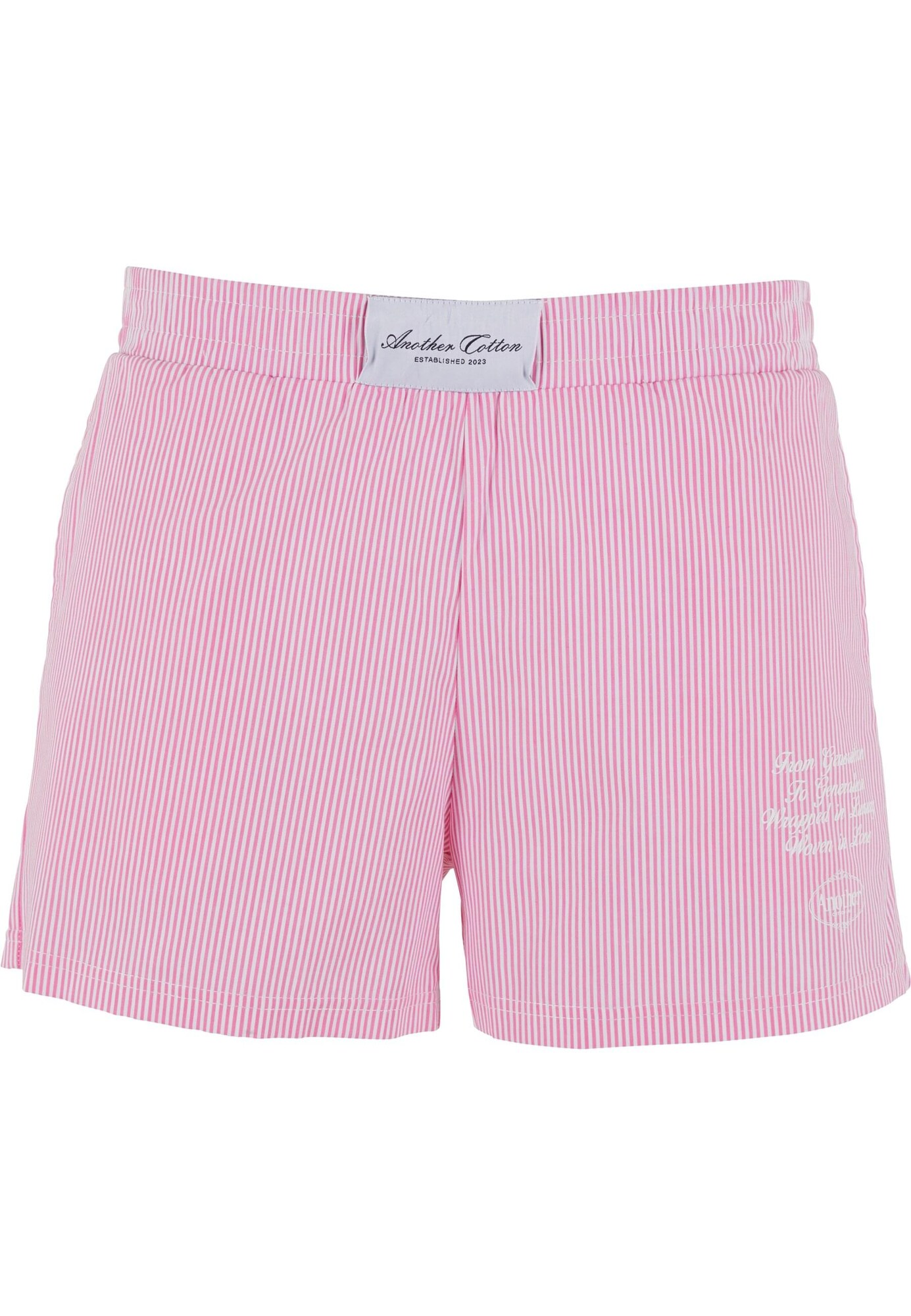 Another Cotton Lab Pantaloni de pijama  roz / alb