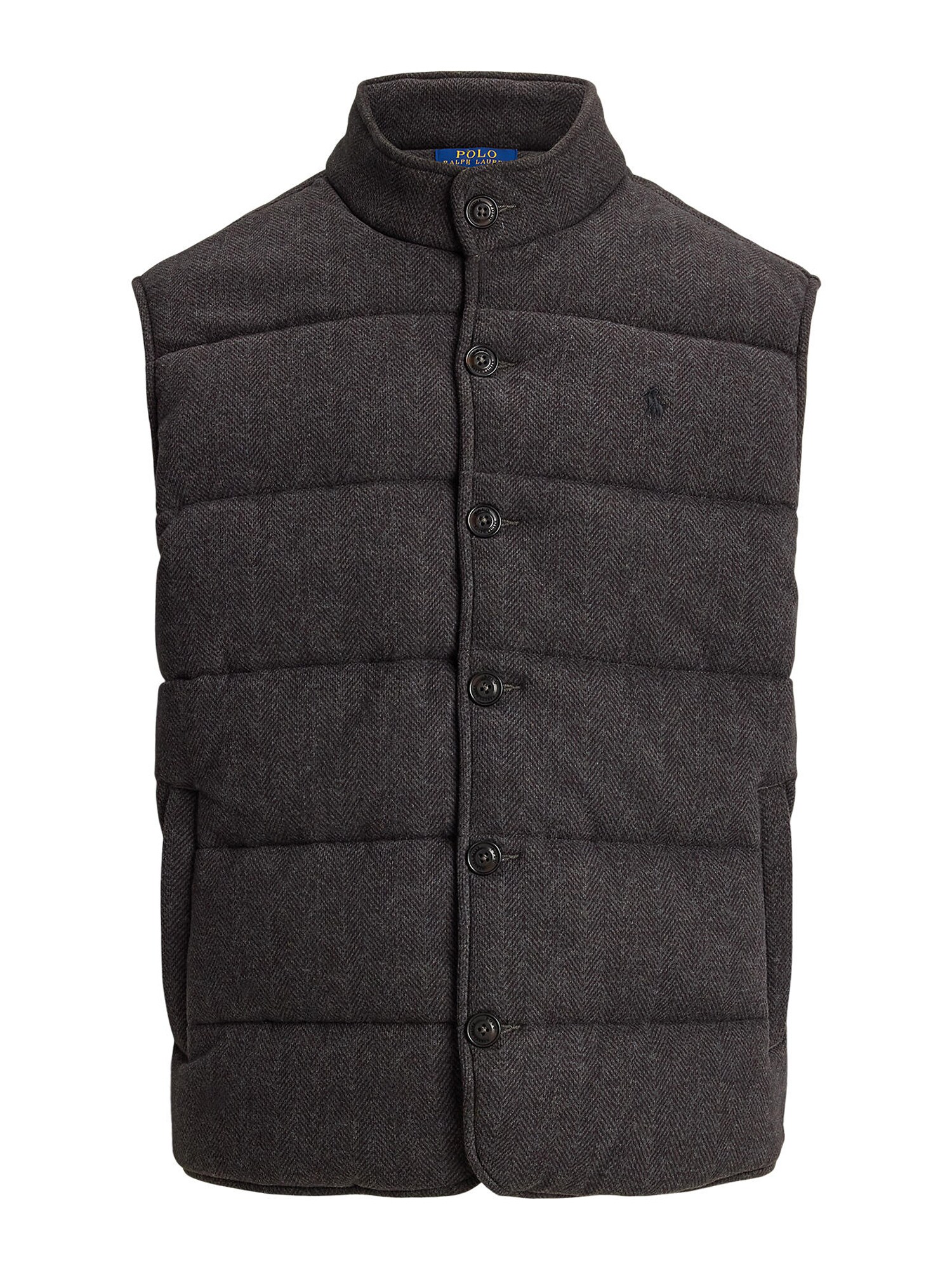 Polo Ralph Lauren Vestă  gri metalic / gri închis