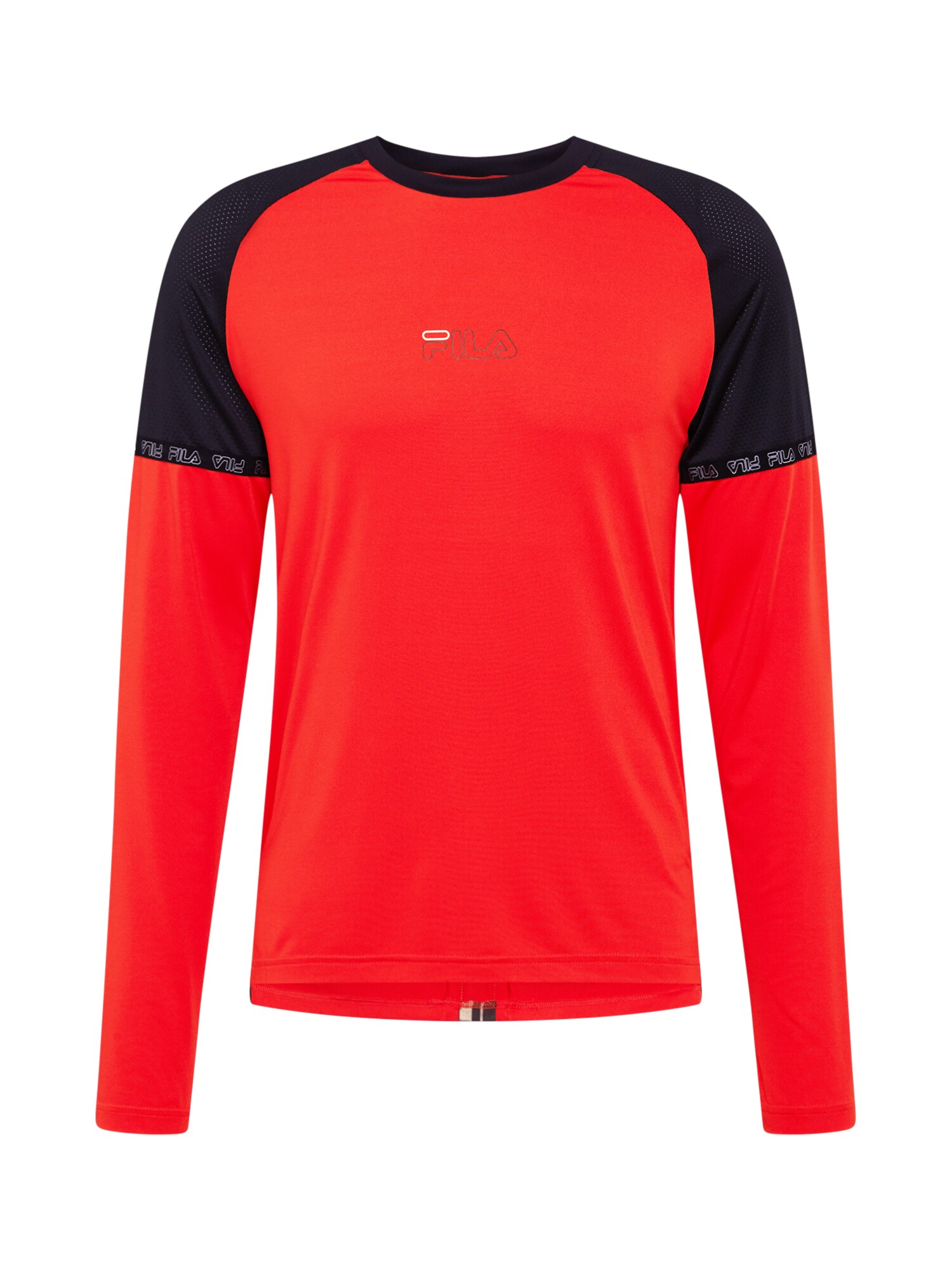 FILA Sportiniai marškinėliai 'ADRIAN'  juoda / granatų spalva