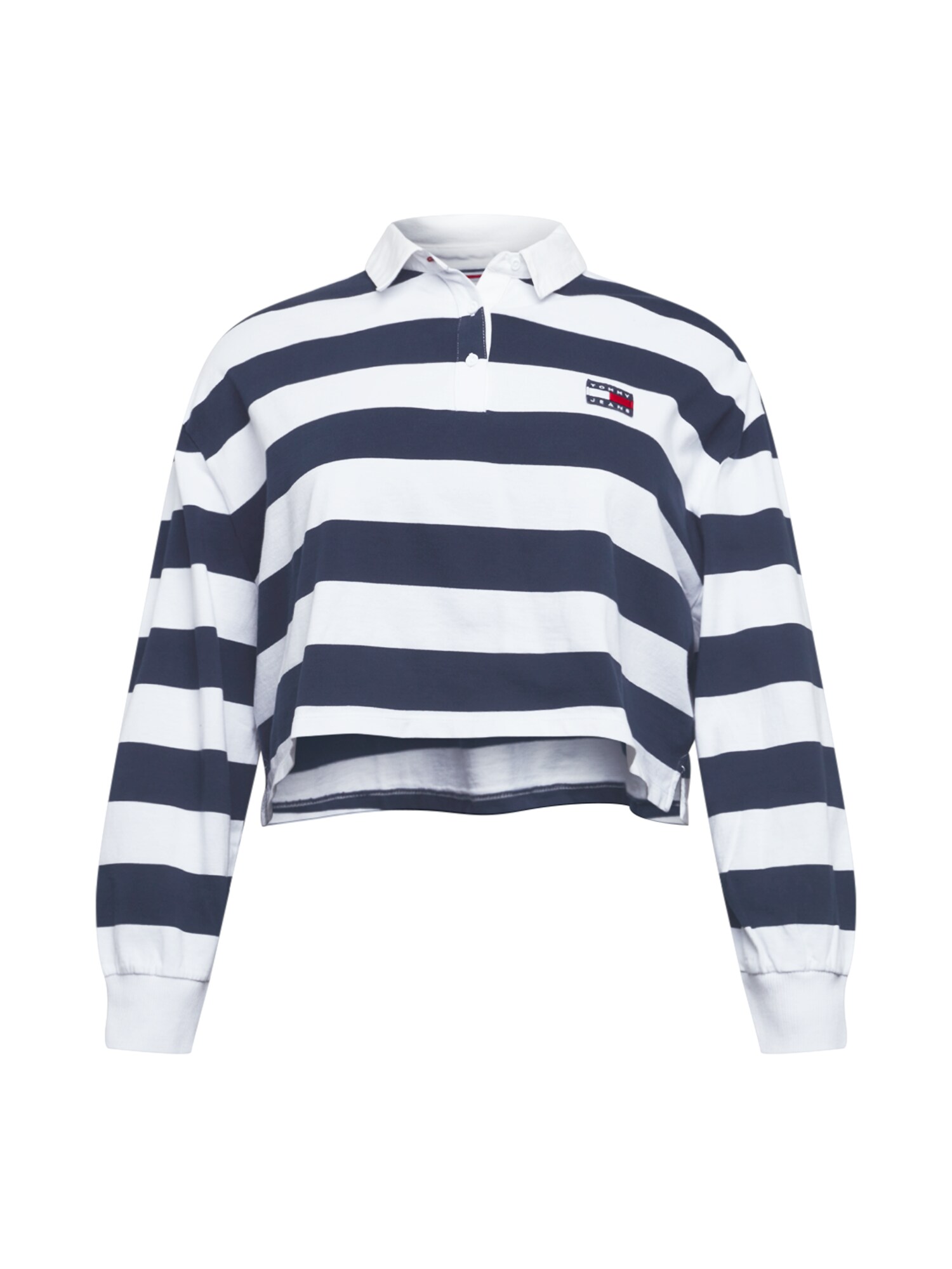 Tommy Jeans Curve Tričko  námornícka modrá / červená / biela