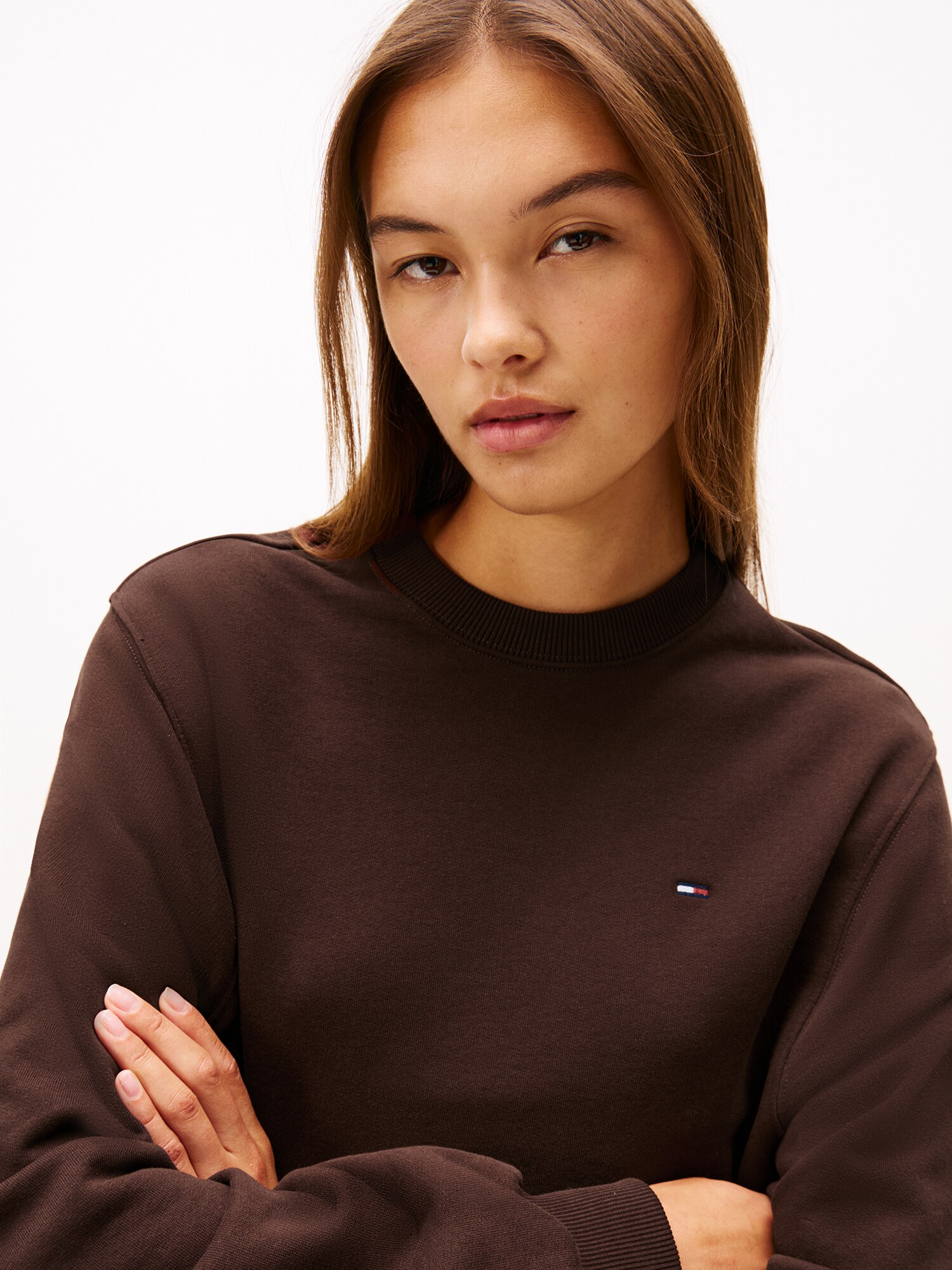 Tommy Jeans Mikina  hnedá (obrázok 5)