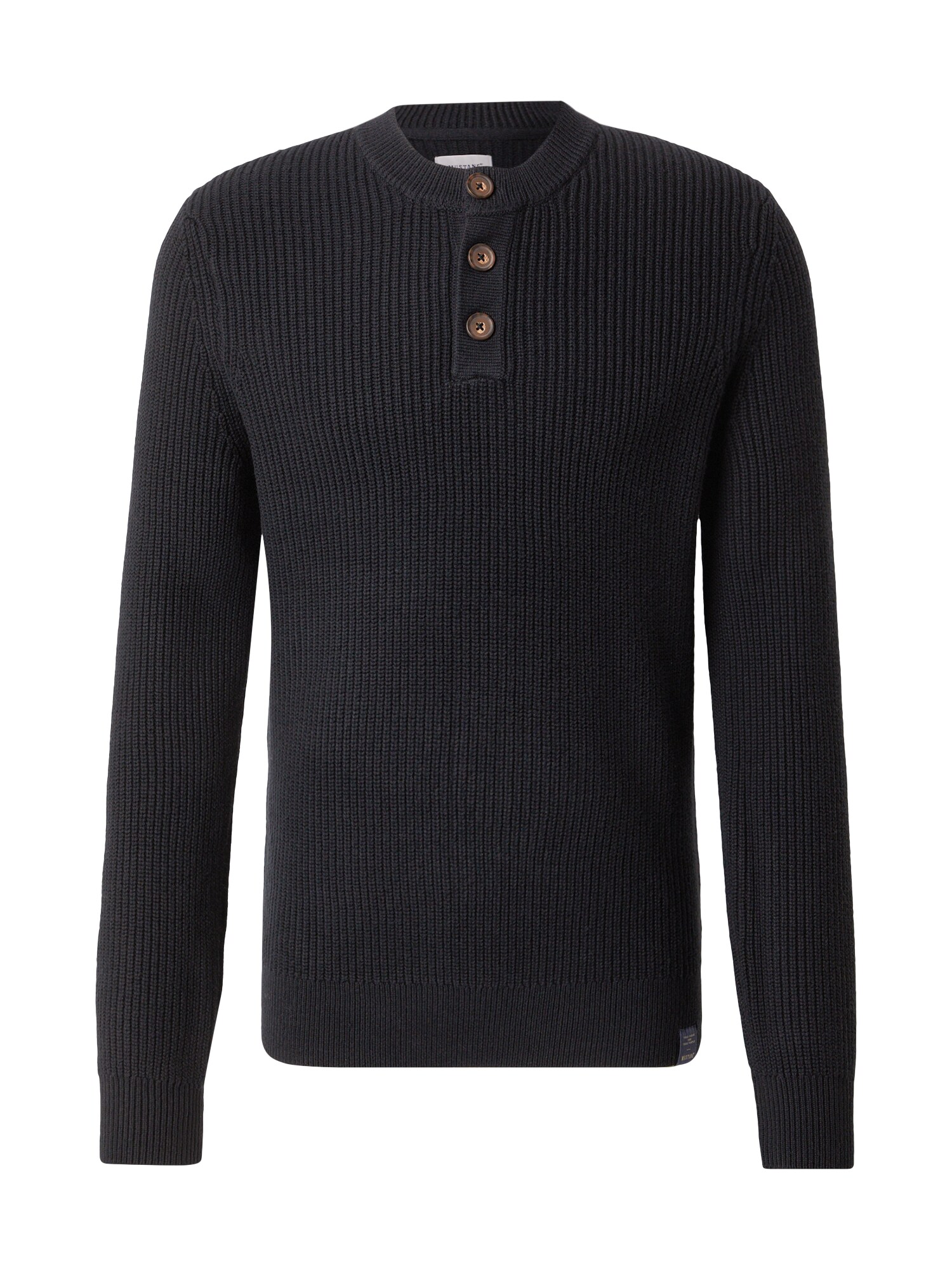 MUSTANG Pulover Eastport  negru