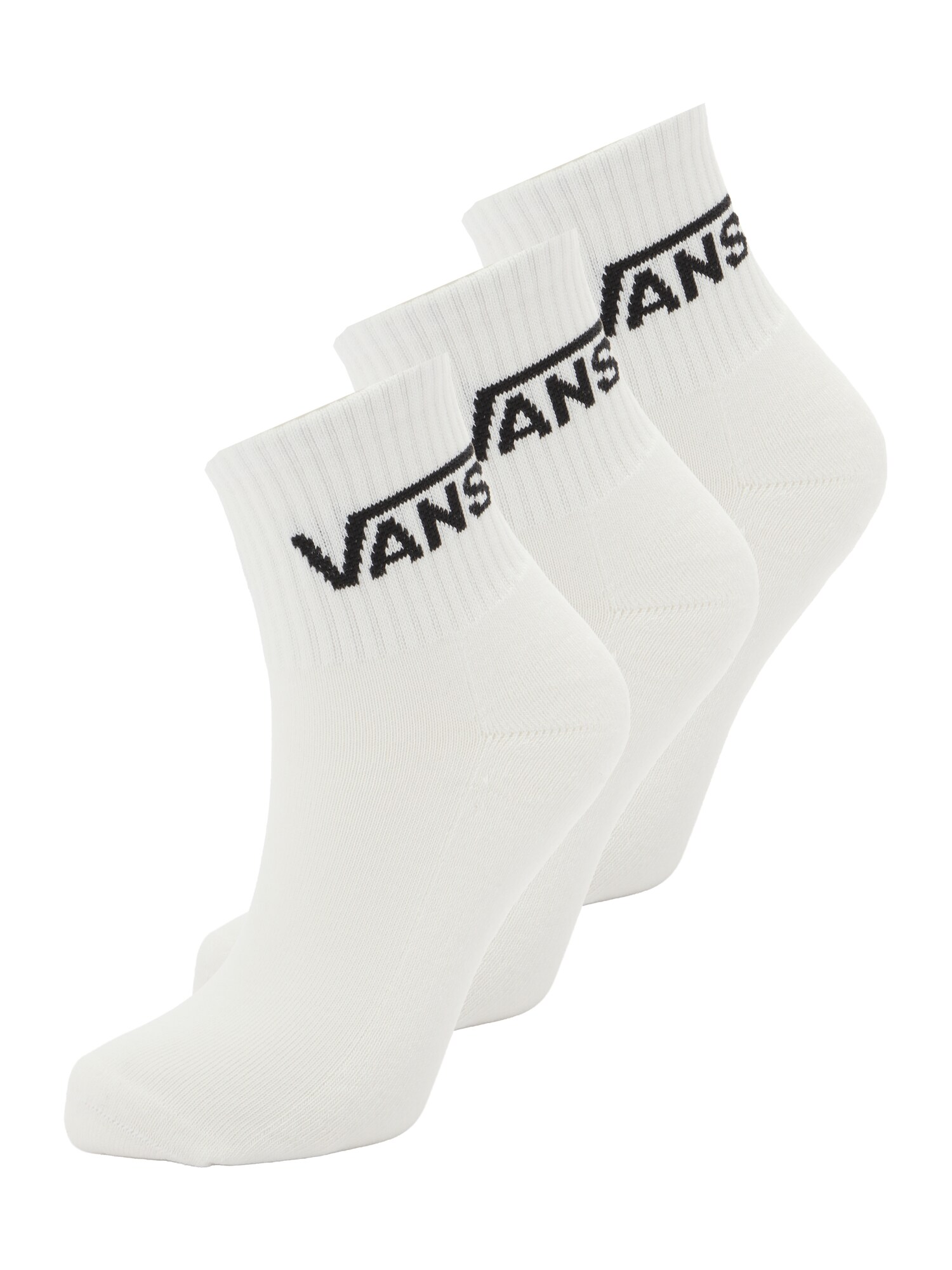 VANS Șosete 'CLASSIC'  negru / alb