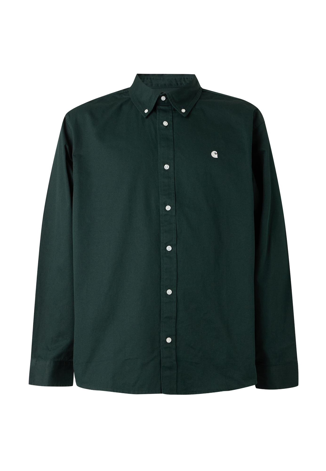 Carhartt WIP Camisa 'Madison' verde oscuro