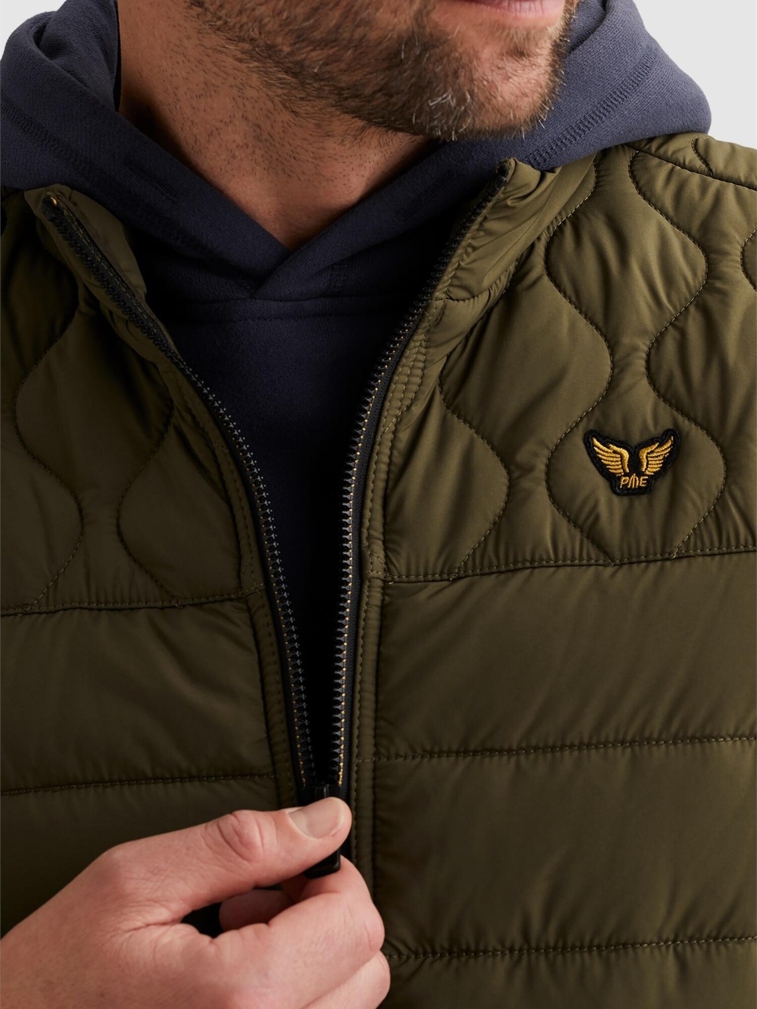 Pme Legend Bodywarmer 'Yetliner Bodywarmer' Donkergroen
