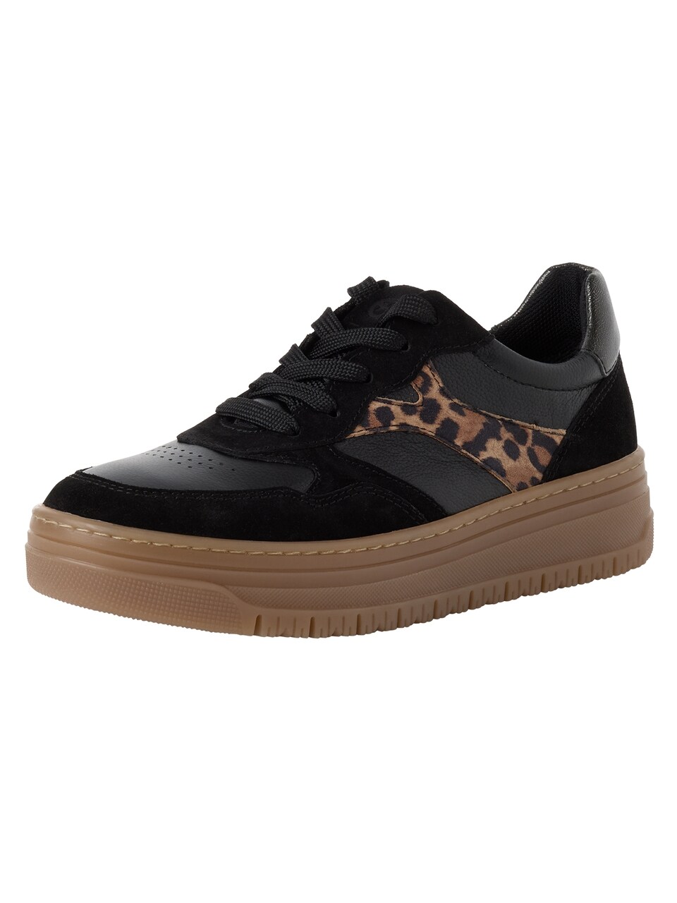 Låg sneaker karamell / konjak