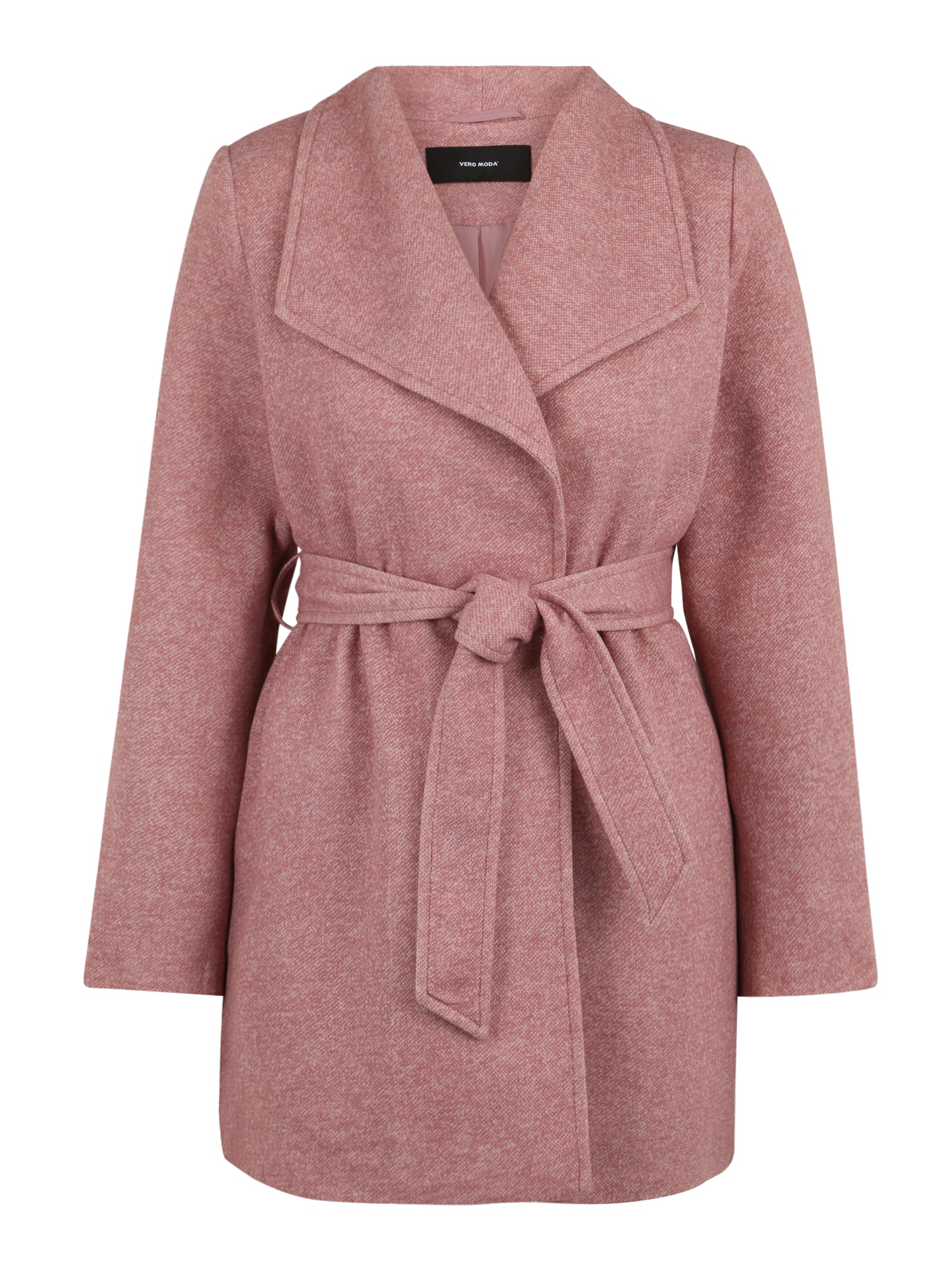 Vero Moda Petite Demisezoninis paltas 'VIVIAN' ryškiai rožinė spalva