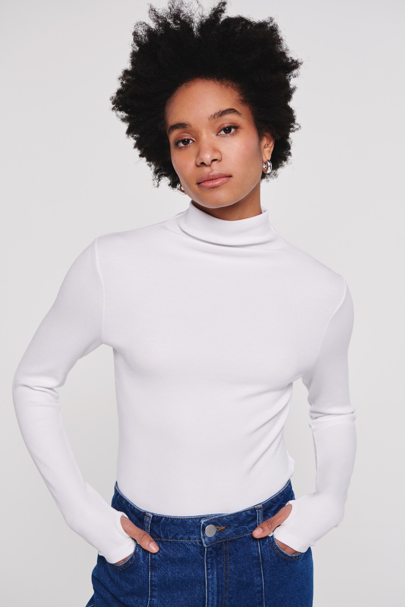 Aligne Tricou 'Hinnifer'  alb