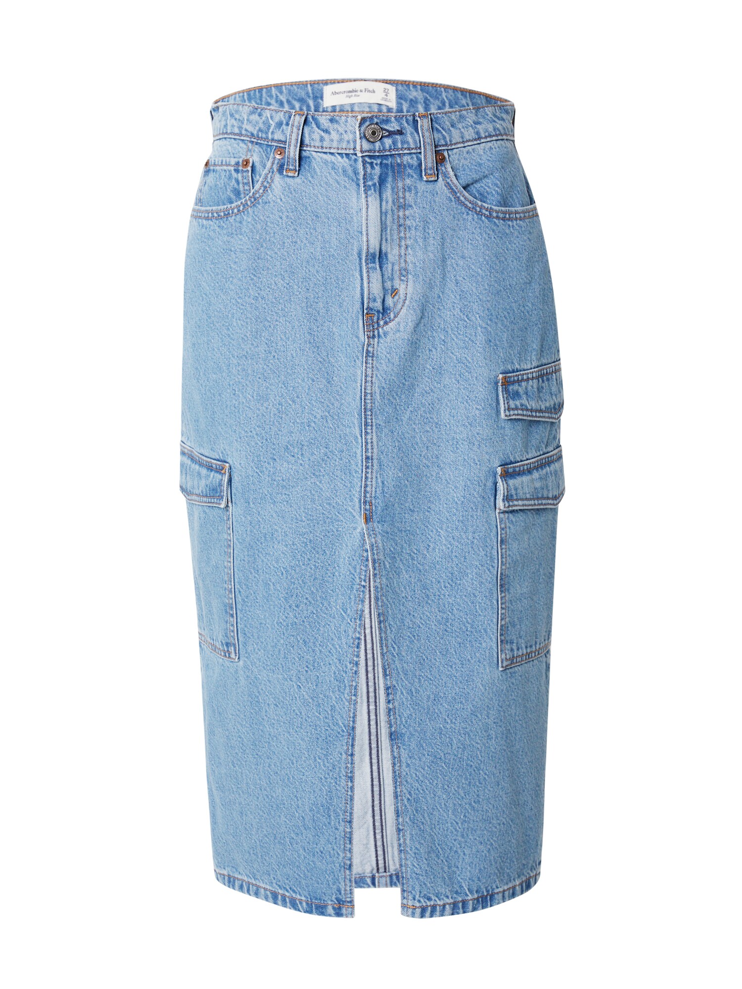 Abercrombie &amp; Fitch Falda  azul claro