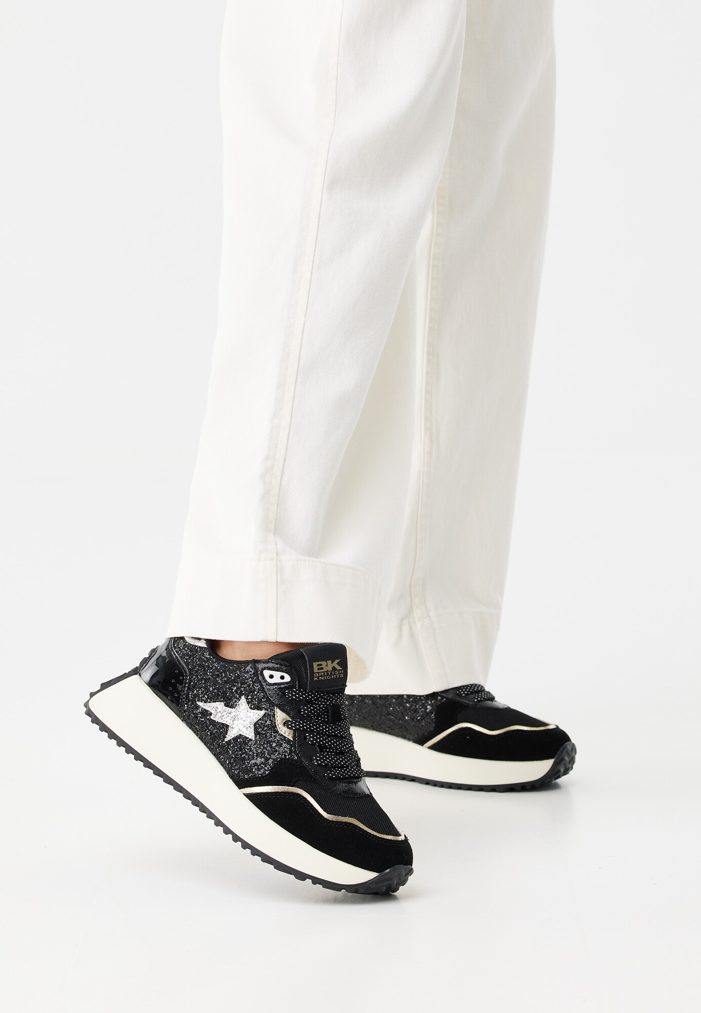 BRITISH KNIGHTS Zapatillas deportivas bajas ' FABLE ' negro / blanco – imagen 2