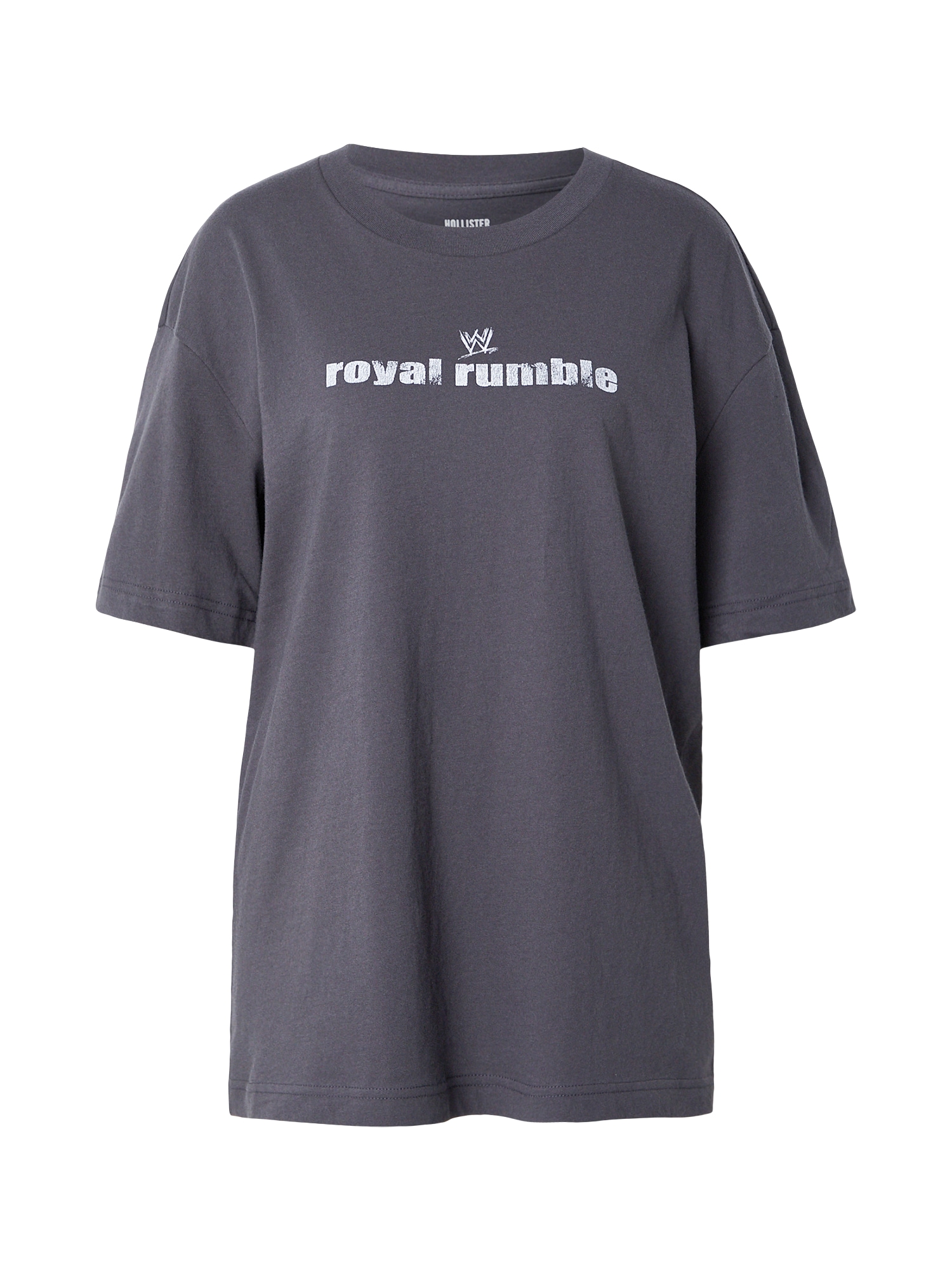 HOLLISTER Tricou ROYAL RUMBLE  galben / gri metalic / lila / alb