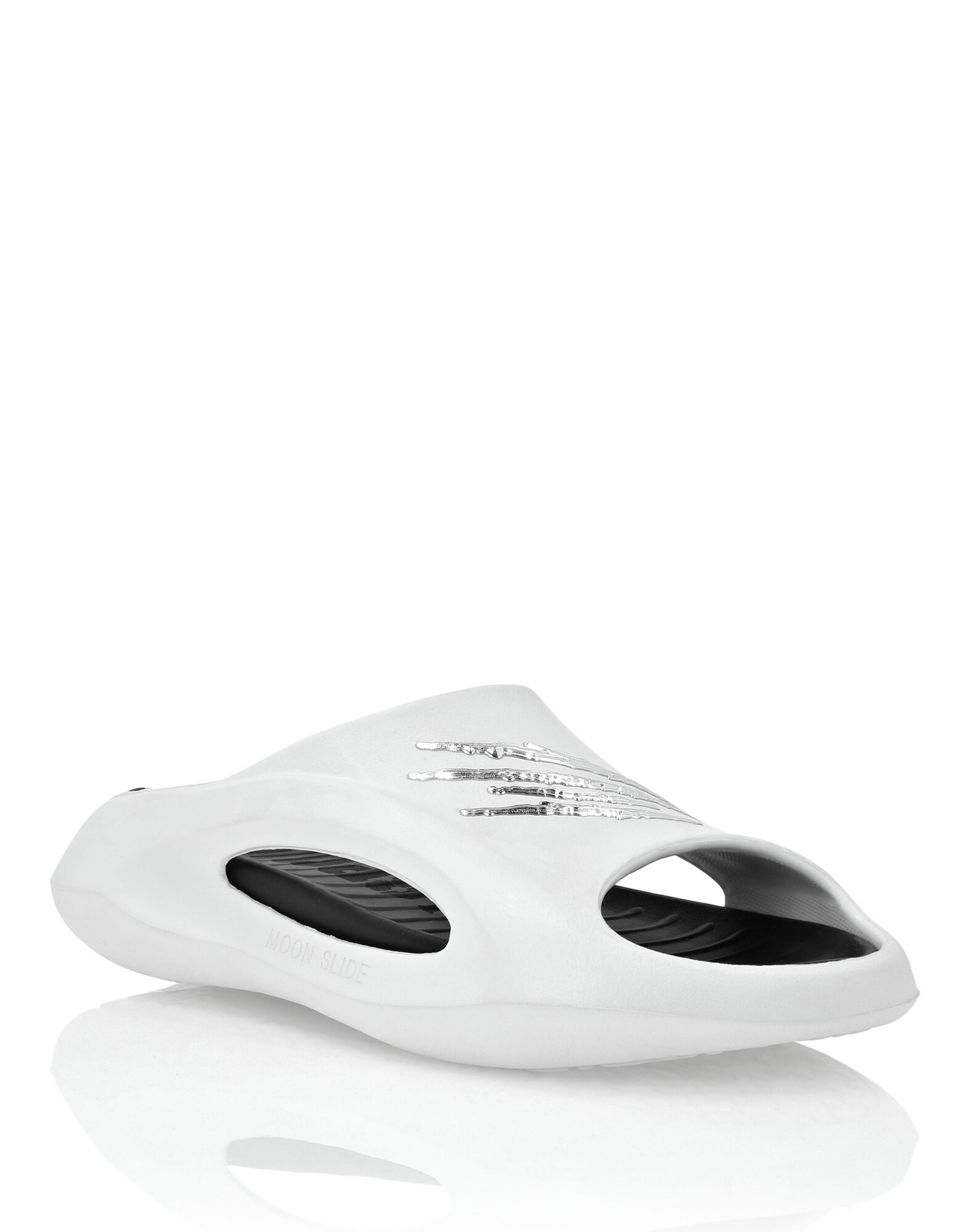 Plein Sport Zapatos abiertos  negro / plata / blanco – imagen 3