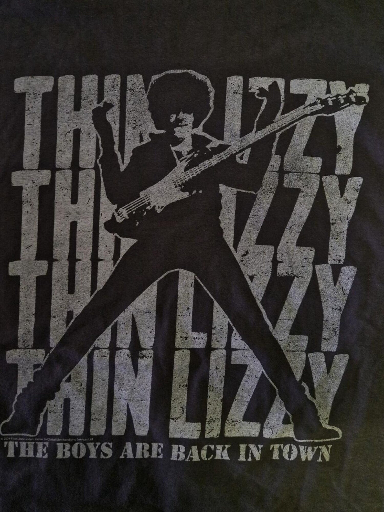 Rockshirts Camiseta 'Thin Lizzy Boys Are Back in Town T-Shirt'  gris – imagen 3