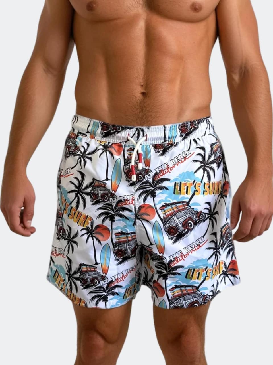 Badshorts 'Line One Badehose für Herren'