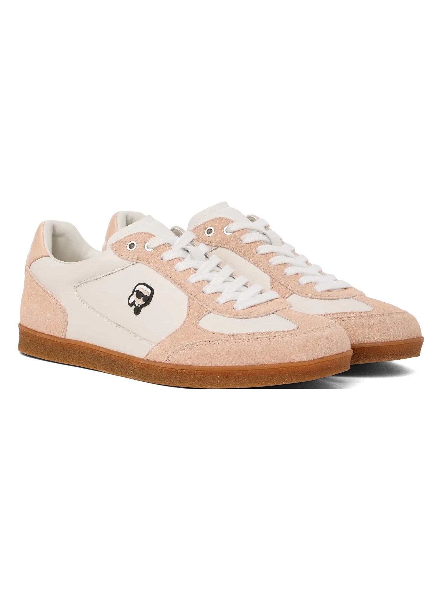 Karl Lagerfeld Zapatillas deportivas bajas ' Ikon NFT Sneakers mit Aufnäher ' rosa claro – imagen 3
