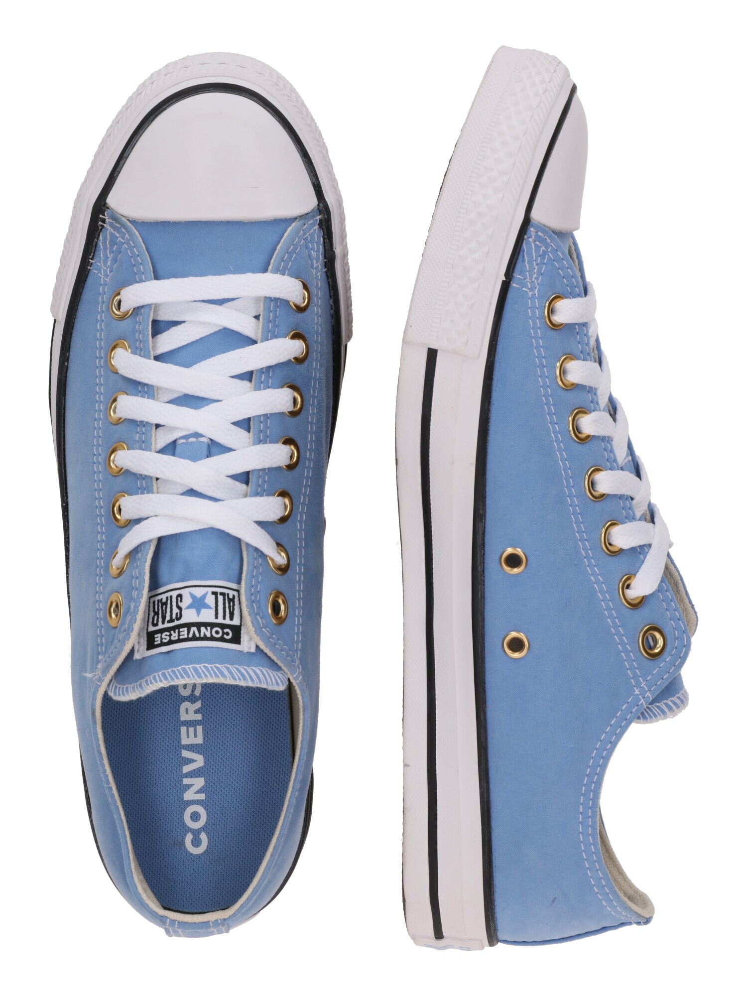 CONVERSE Rövid szárú sportcipők  égkék / fehér termék 2. képe