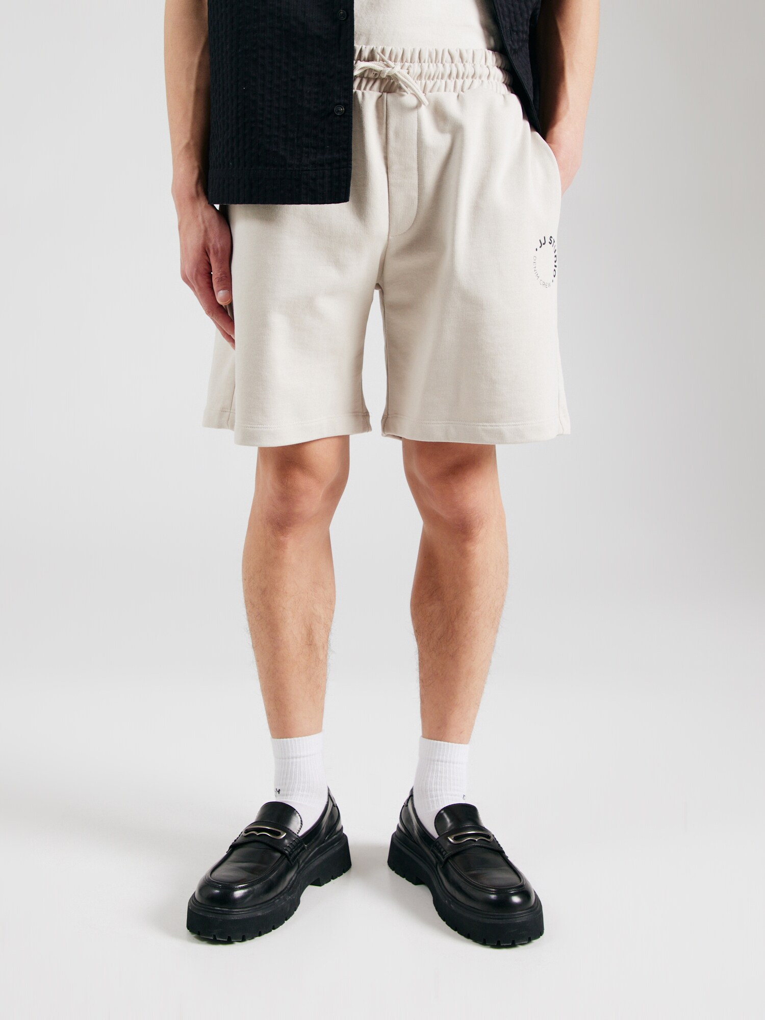 JACK & JONES Nadrág  bézs / fekete termék 2. képe