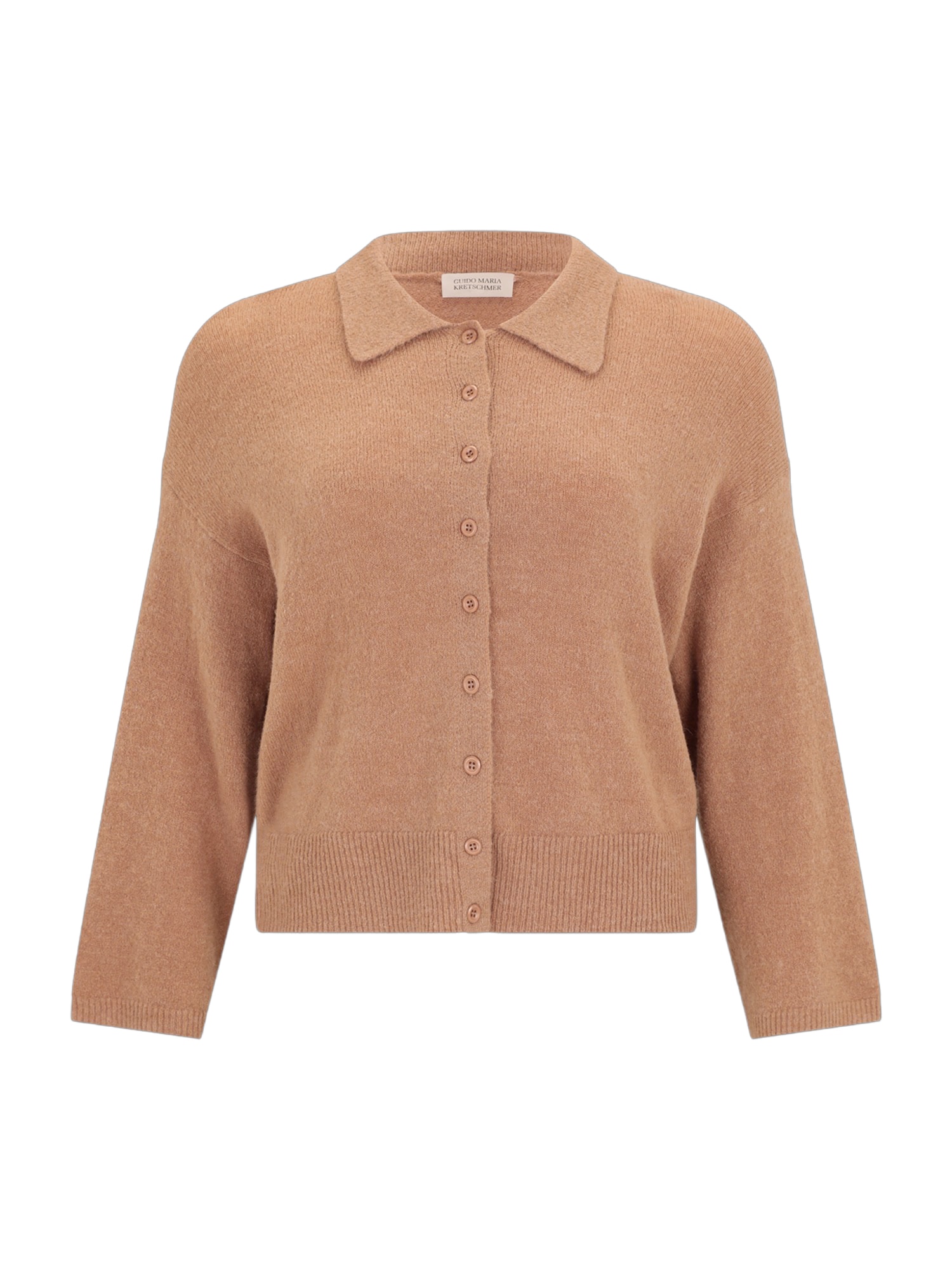 Guido Maria Kretschmer Curvy Geacă tricotată Thamara  maro cămilă