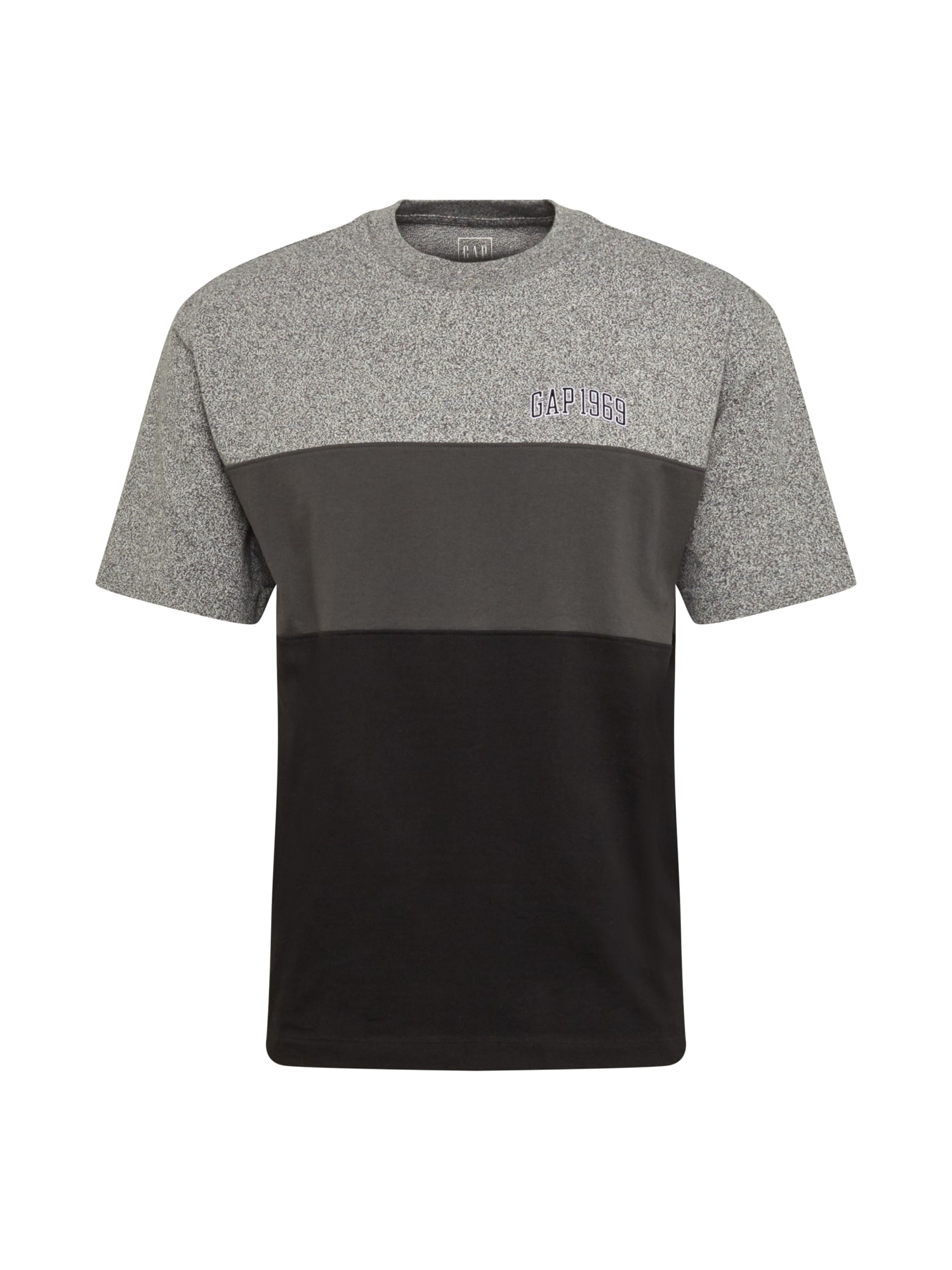 GAP Marškinėliai  antracito / bazalto pilka / margai pilka