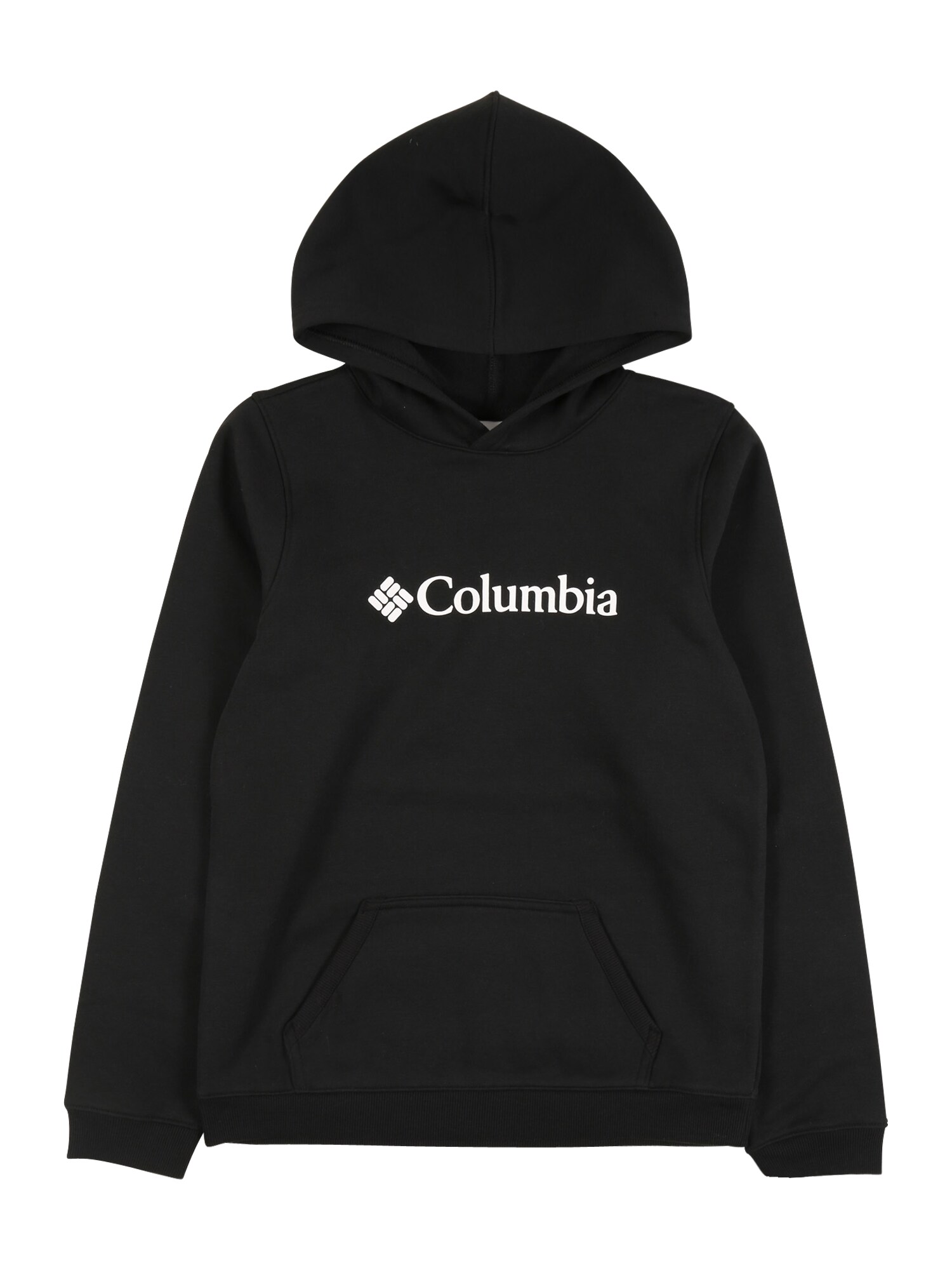 COLUMBIA Sportinio tipo megztinis  juoda / balta
